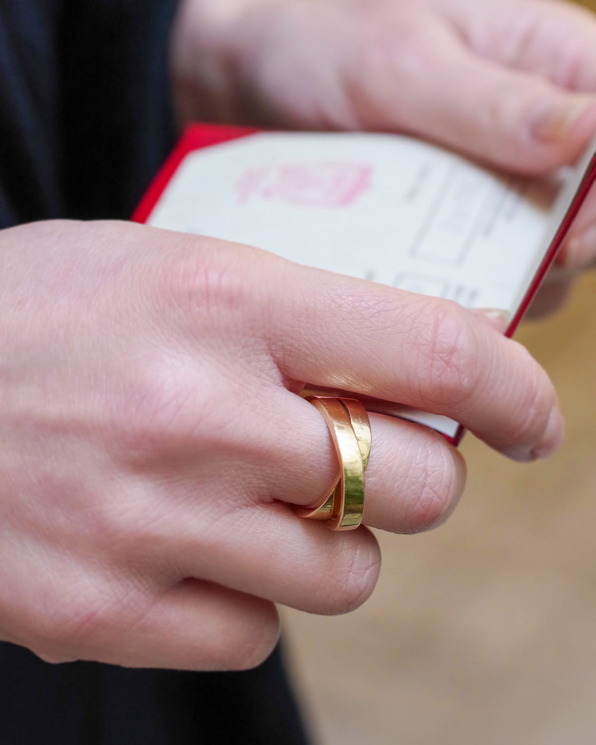 Cartier new wave ring