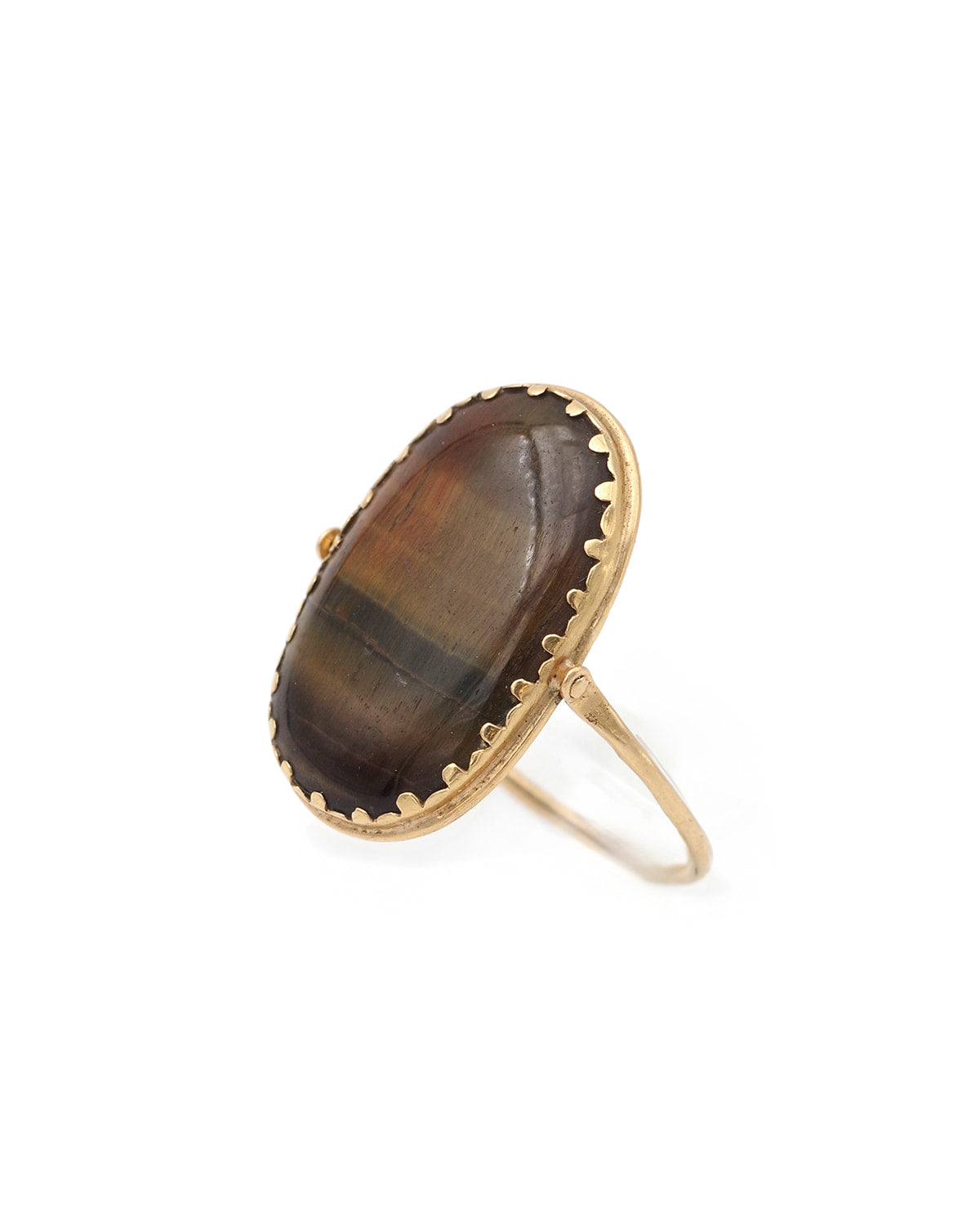 Bague pivotante ancienne pour homme