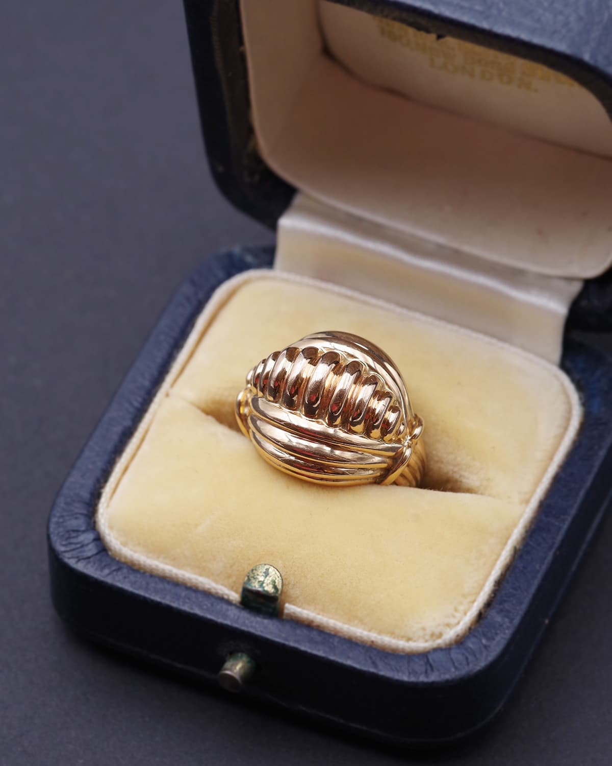 Large gold ring
