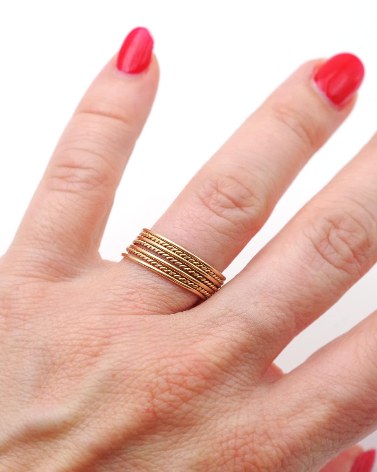 vintage seven day ring