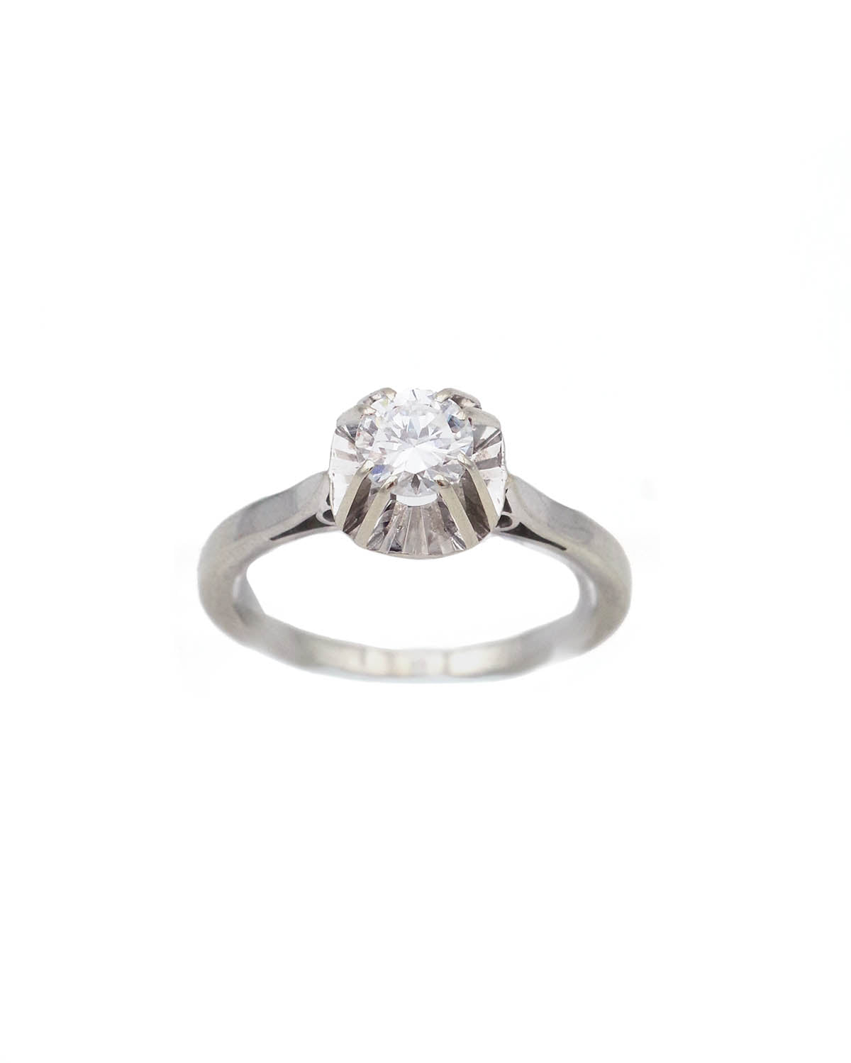 bague solitaire diamants