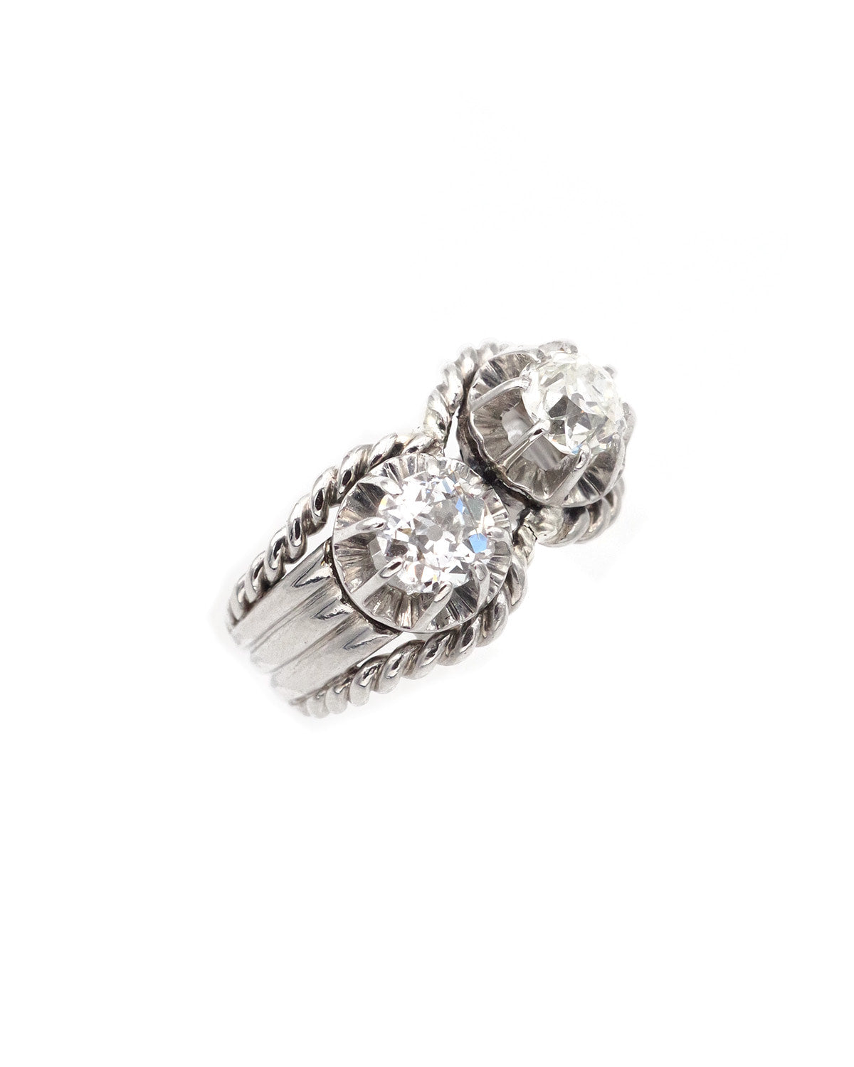 Platinum diamond ring