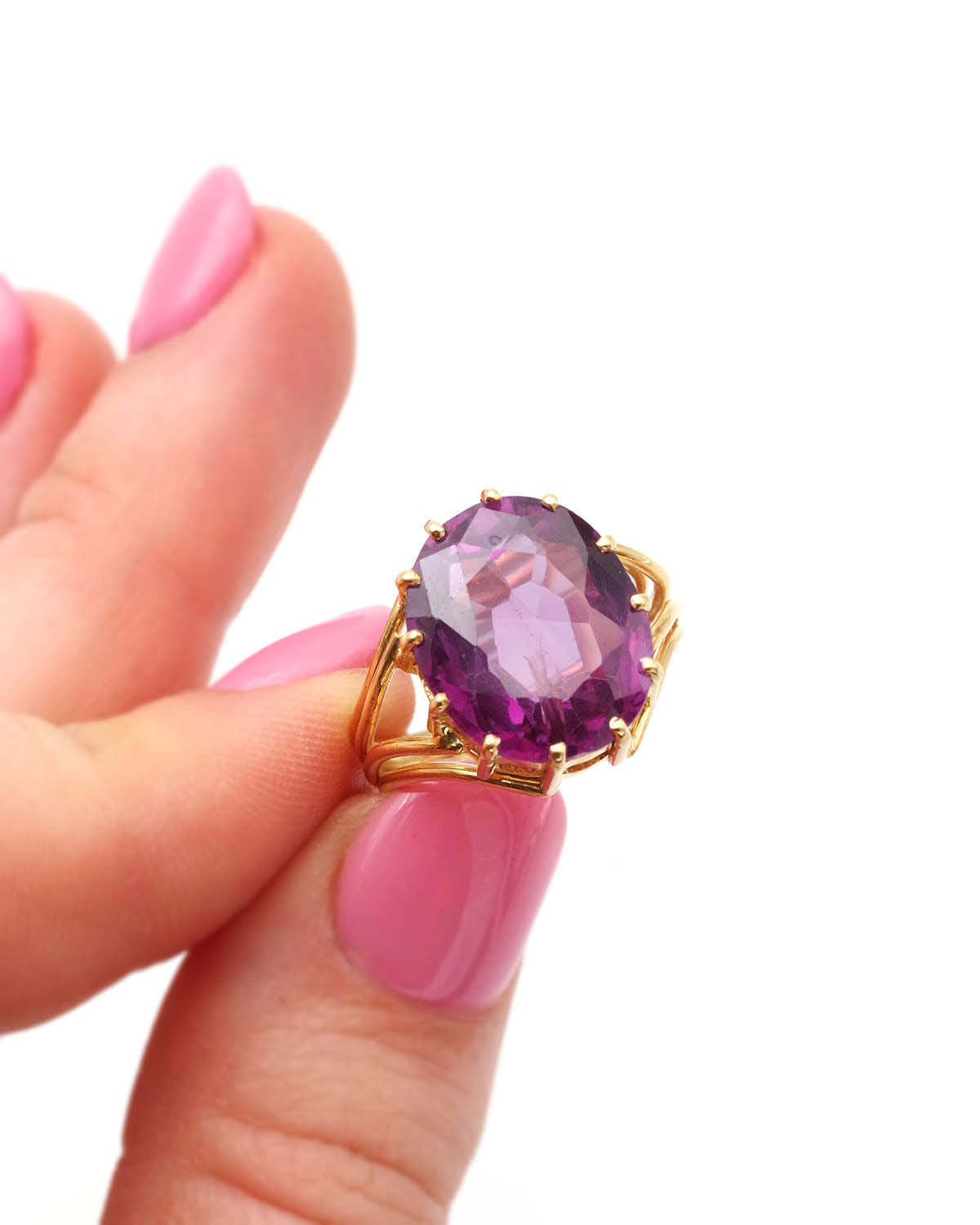Bague cocktail vintage