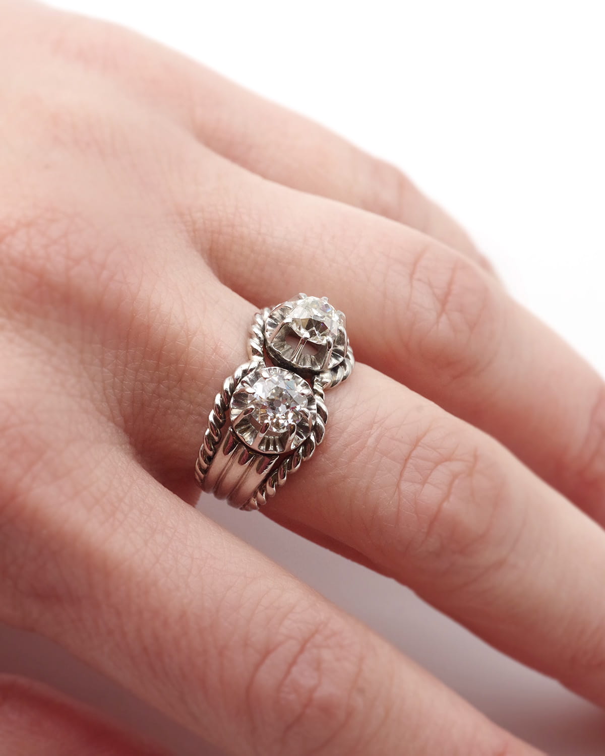 You and me diamond ring