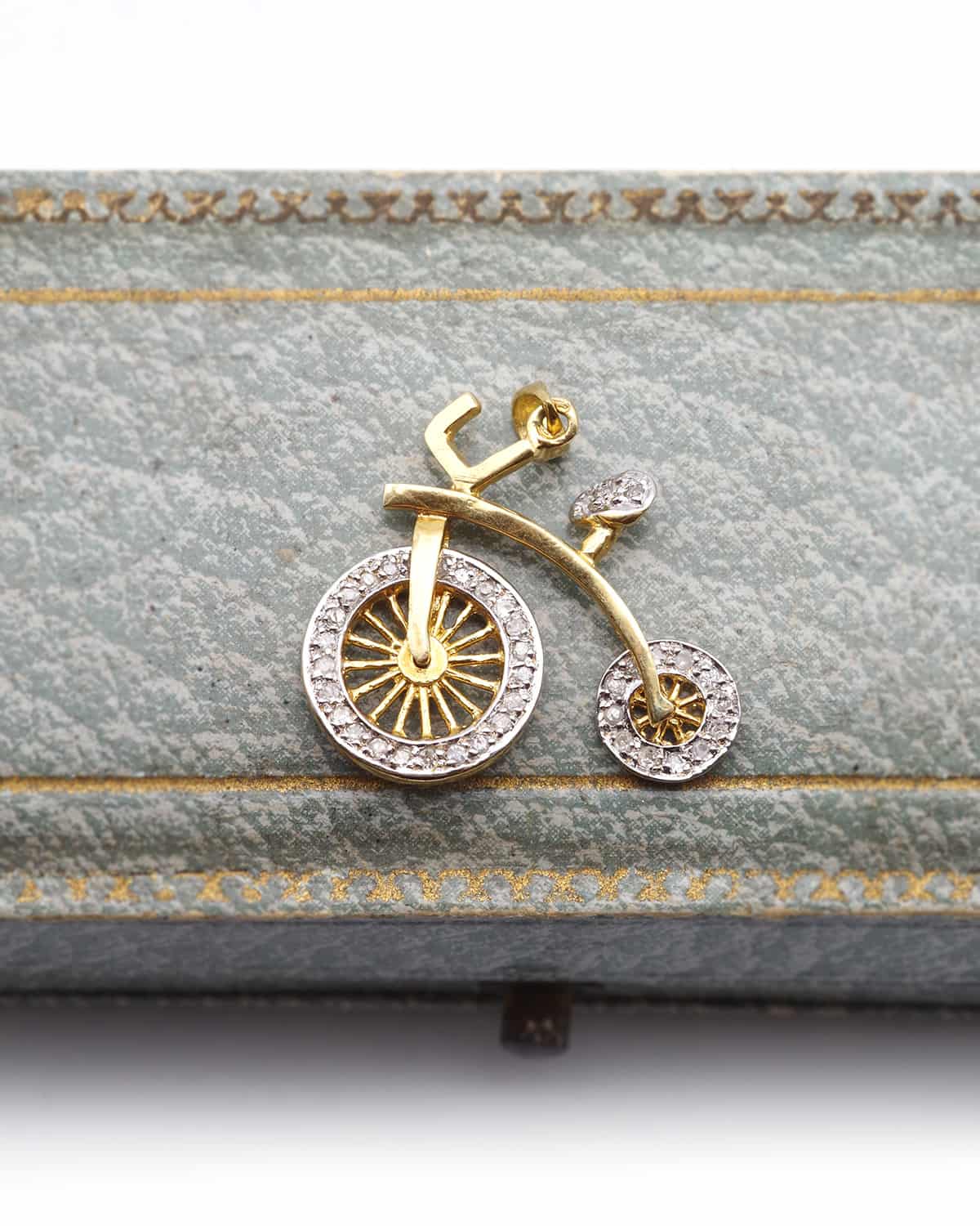 Pendentif charm vélo bicyclette