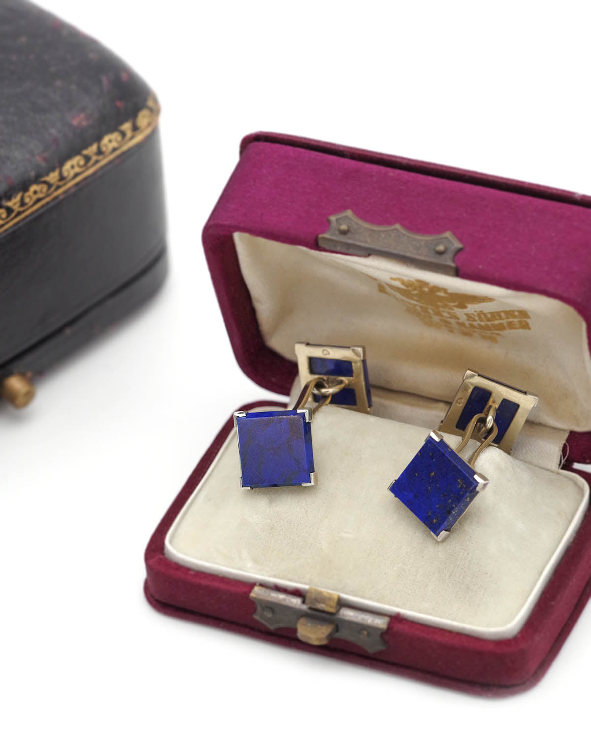Boutons manchette lapis lazuli