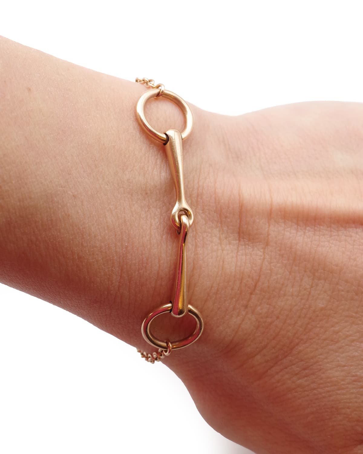 Gold filet d'or bracelet by hermes