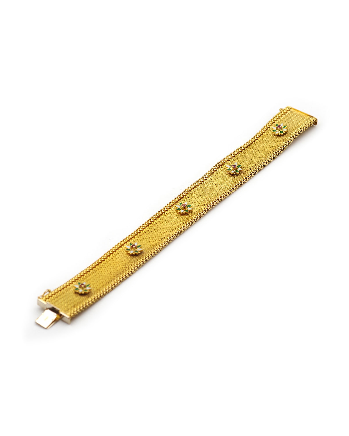 Retro unoaerre flower bracelet