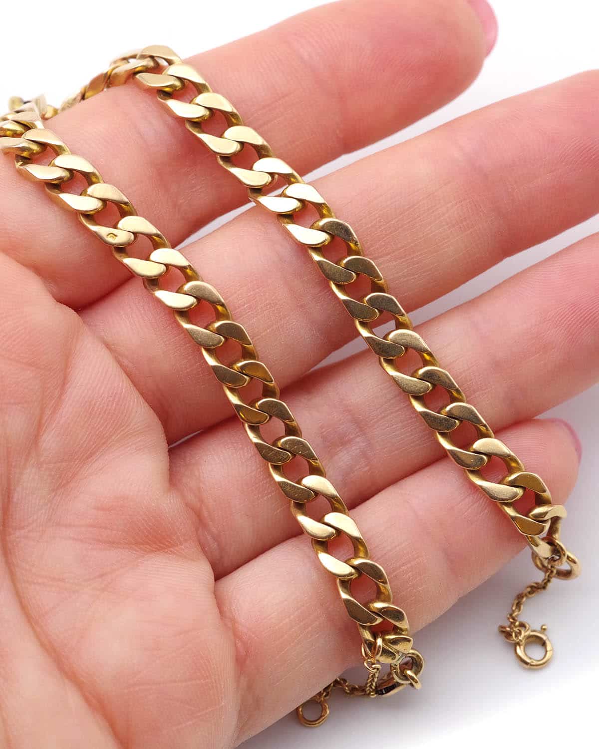 Bracelet homme maille gourmette