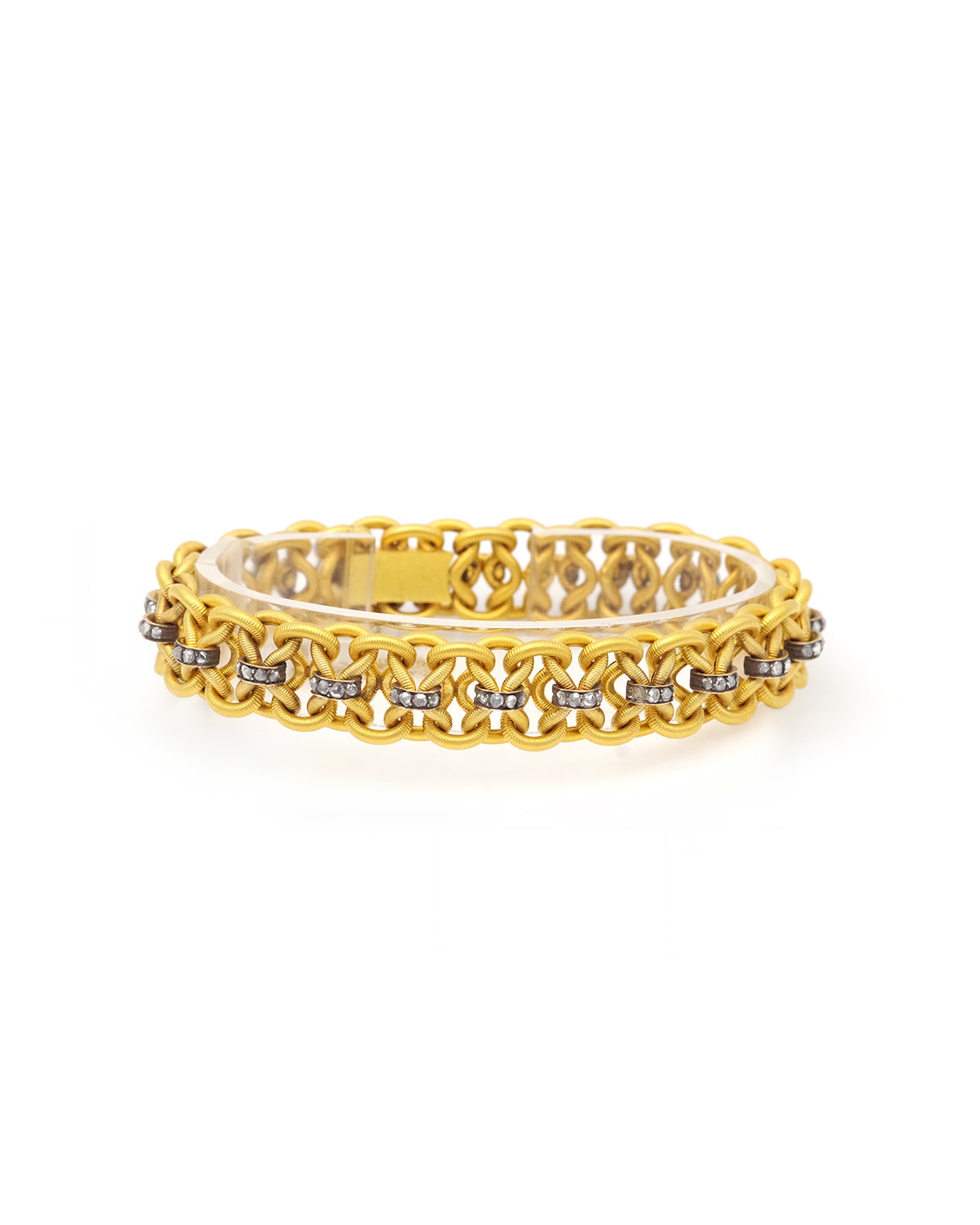 Bracelet ancien diamants Napoléon III