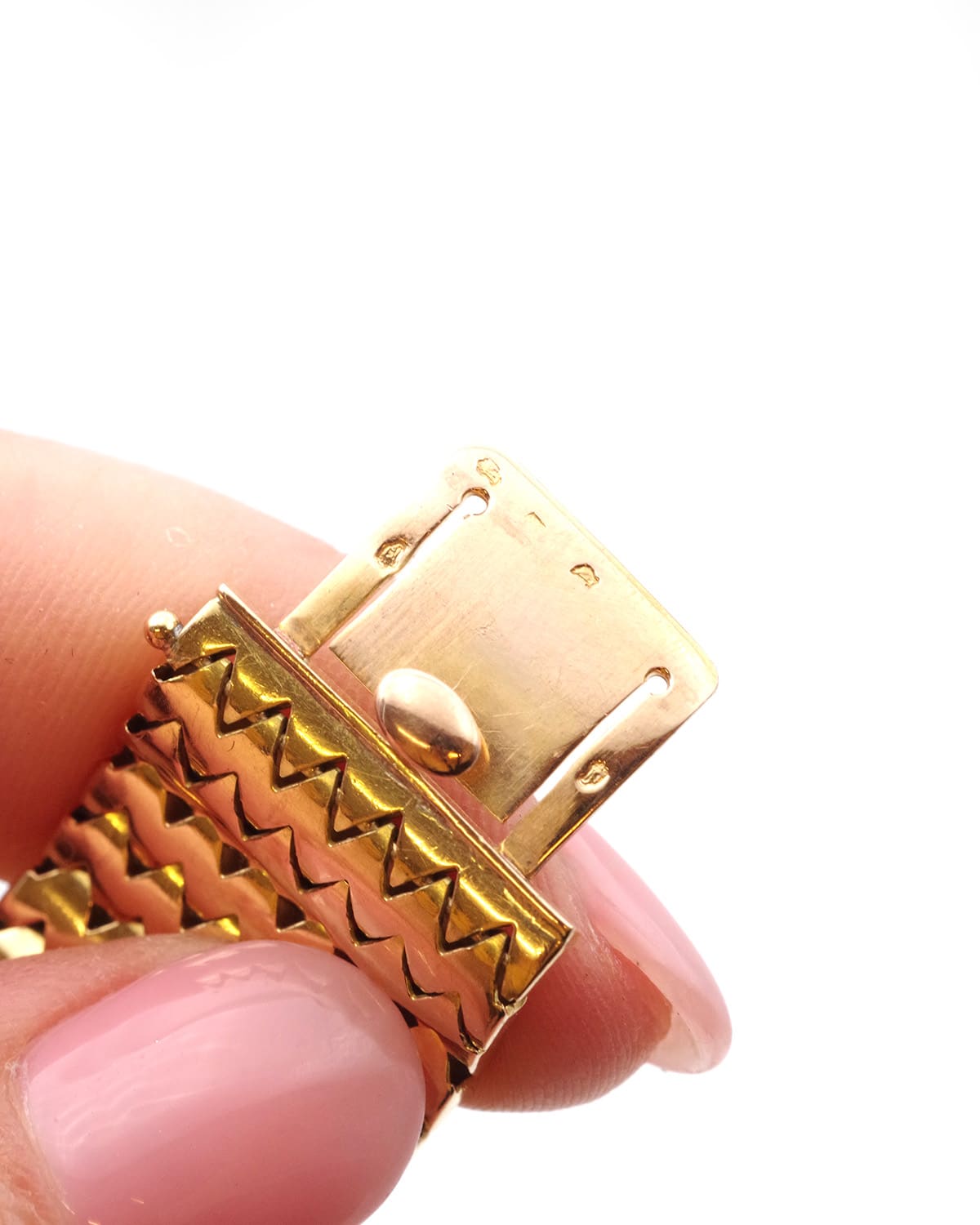 Broche clip transformable en or