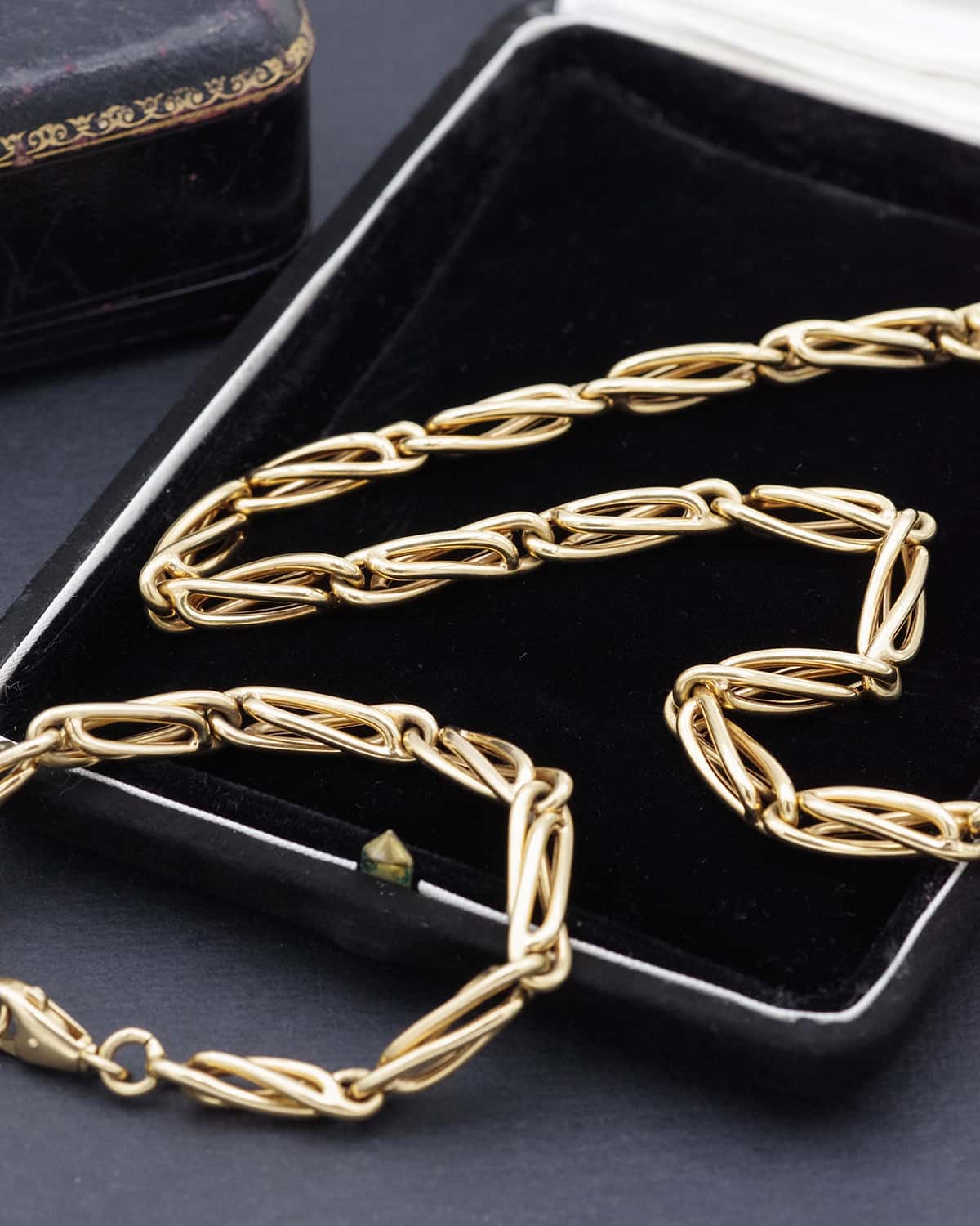 Gay frere bracelet and necklace in gold