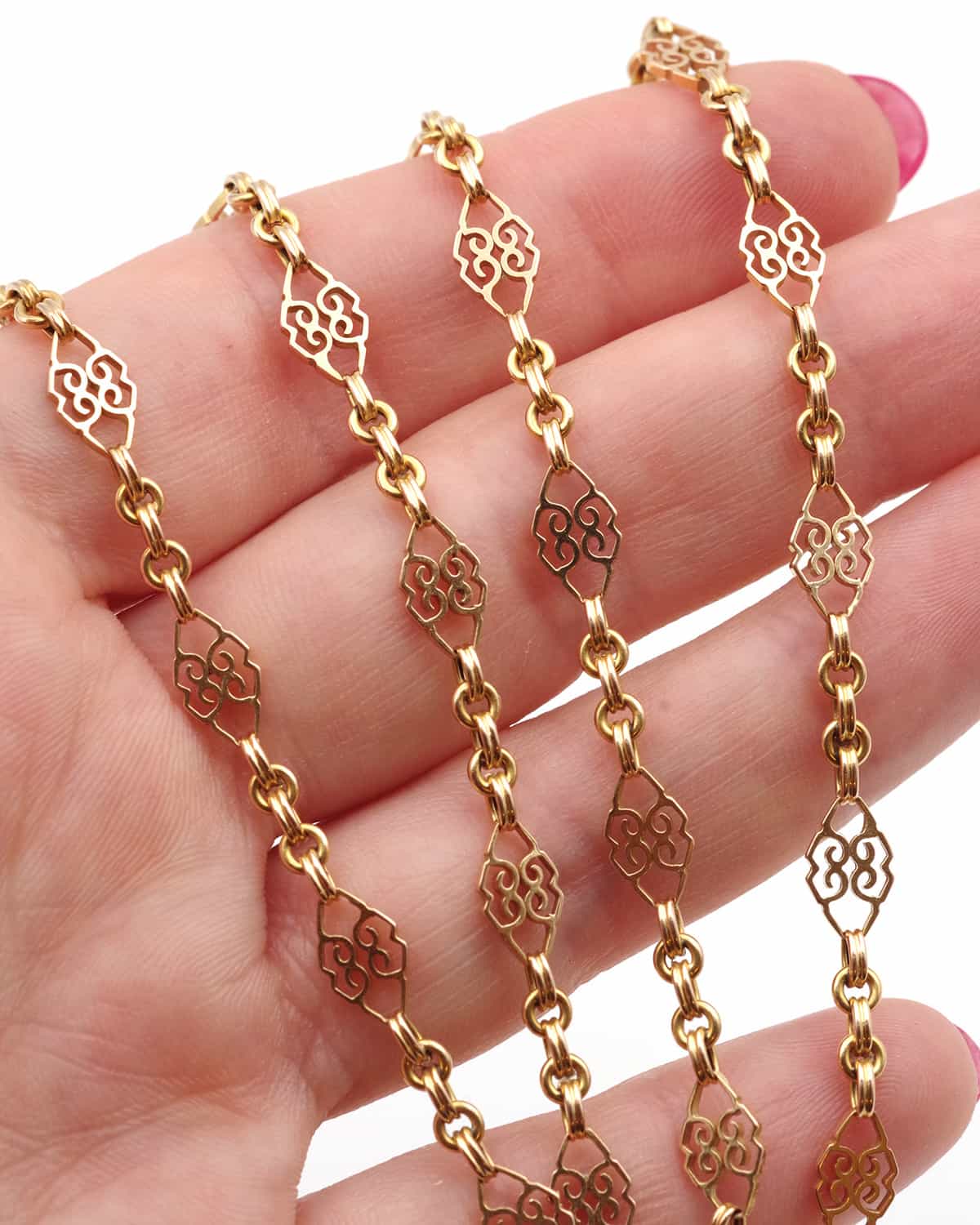 Chaine collier en or