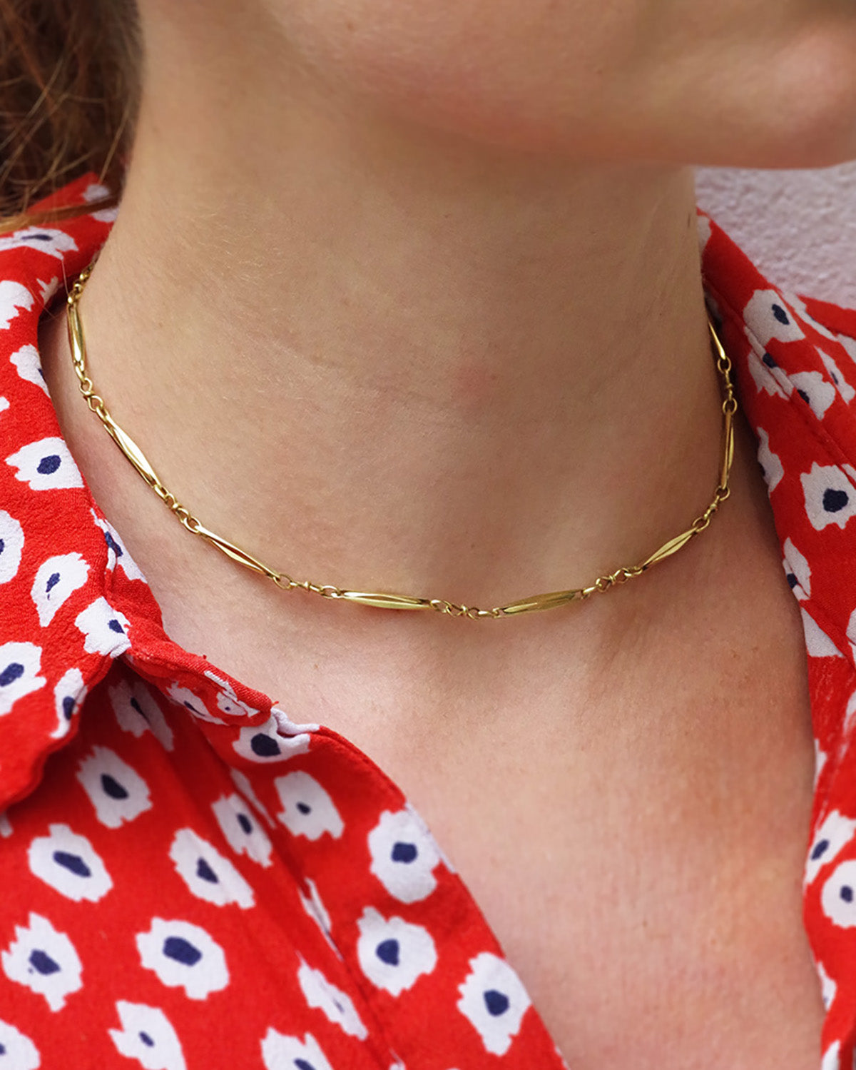 chaine de montre en or 18k