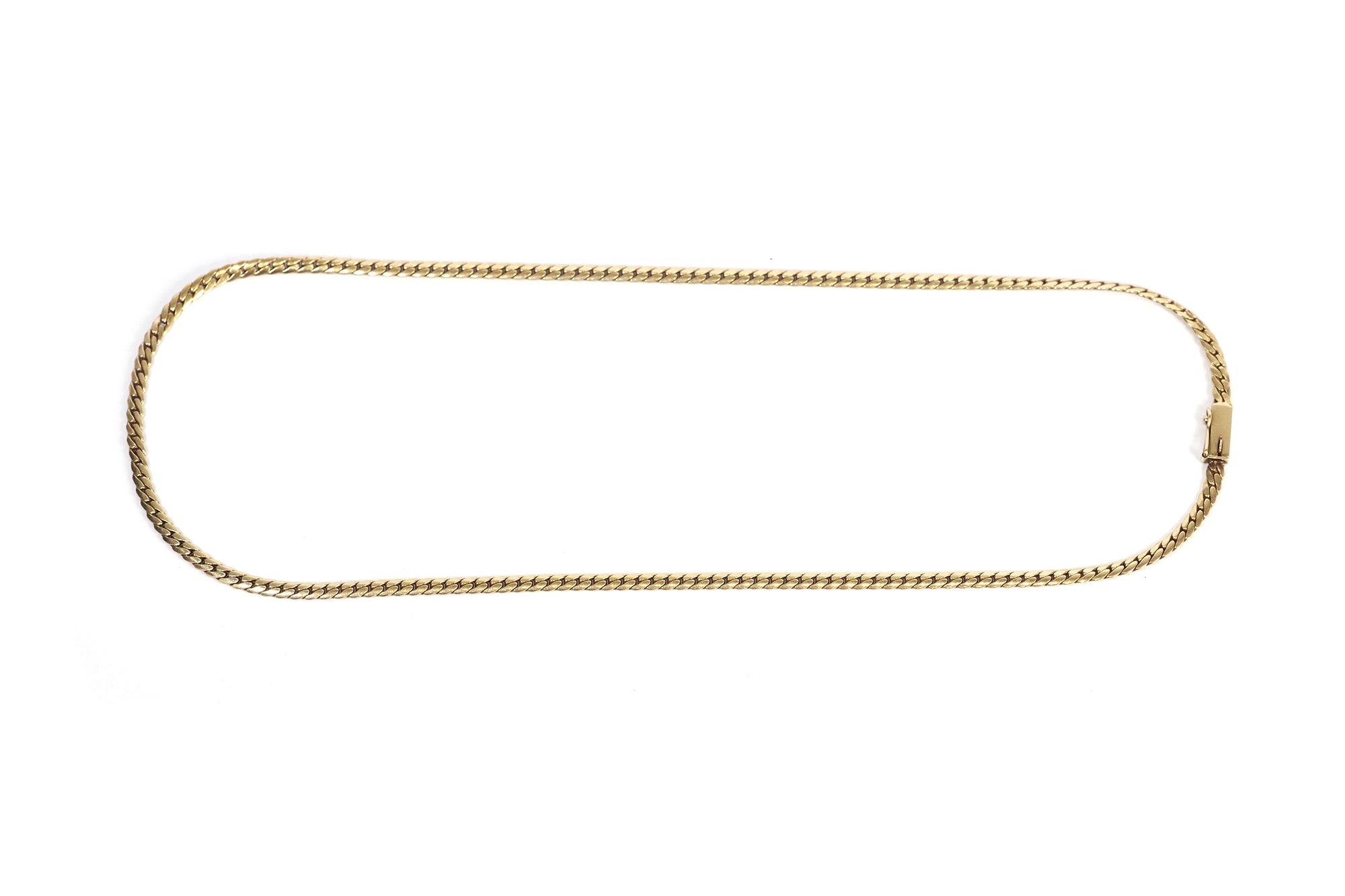 Chaine collier maille anglaise