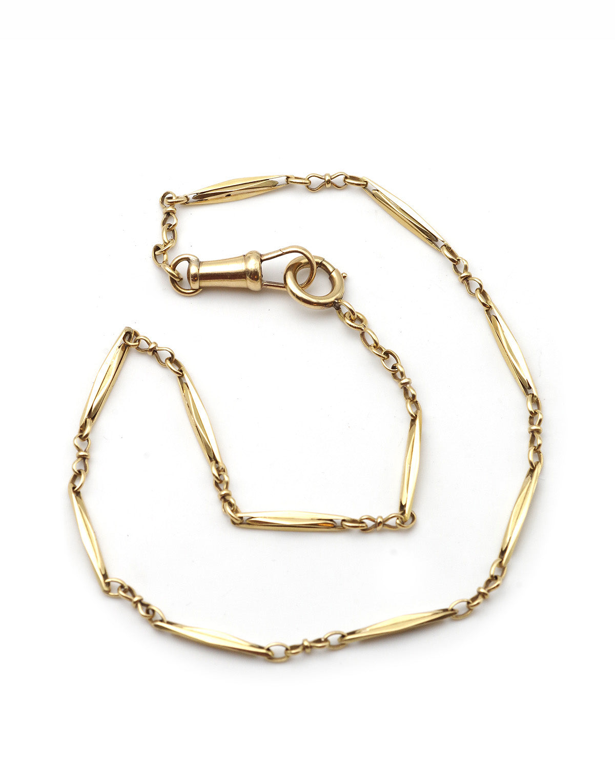 chaine de montre en or
