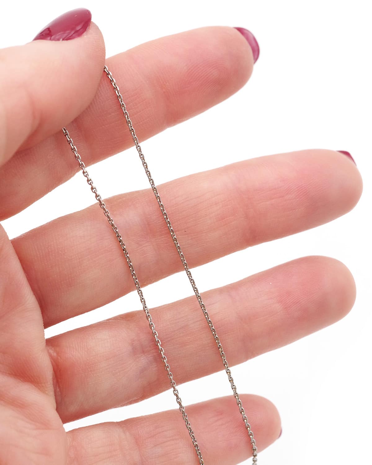 vintage platinum chain