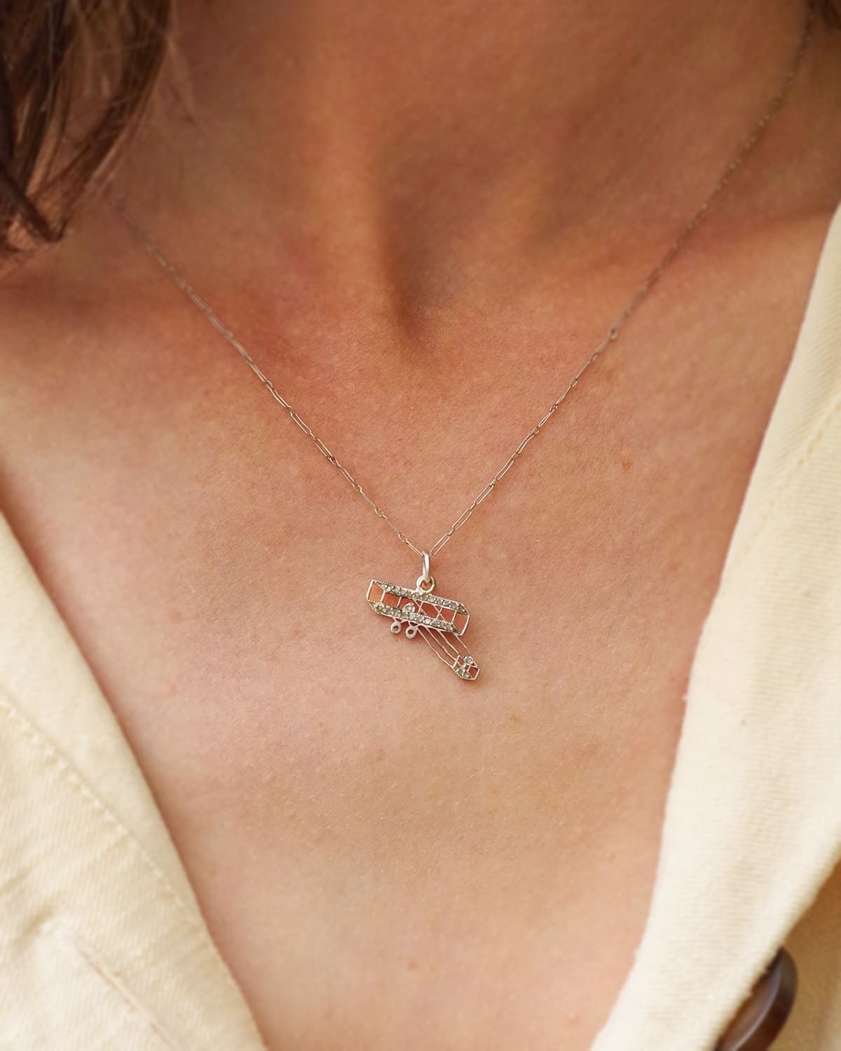 Charm breloque en platine Cartier