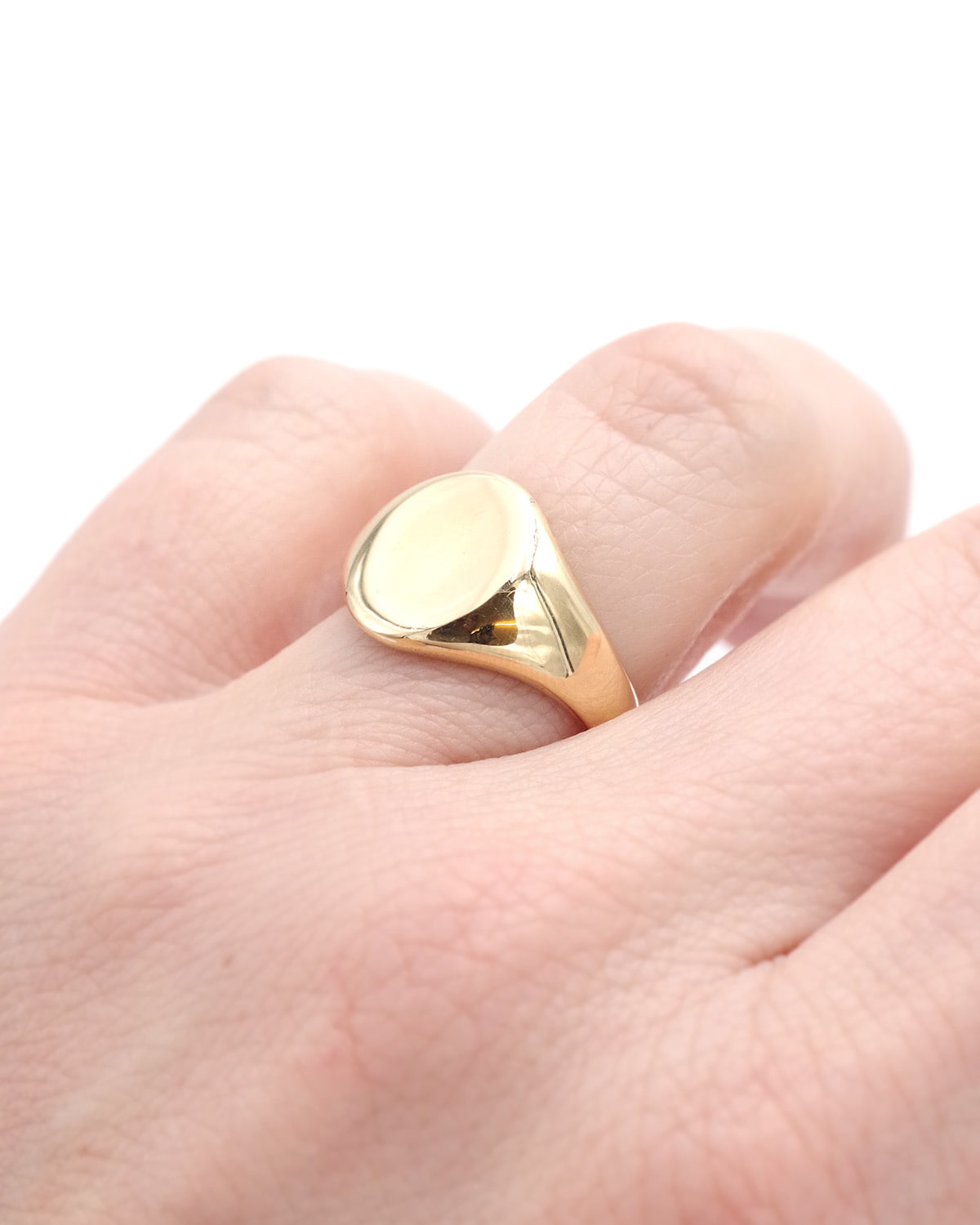 bague chevaliere a graver en or