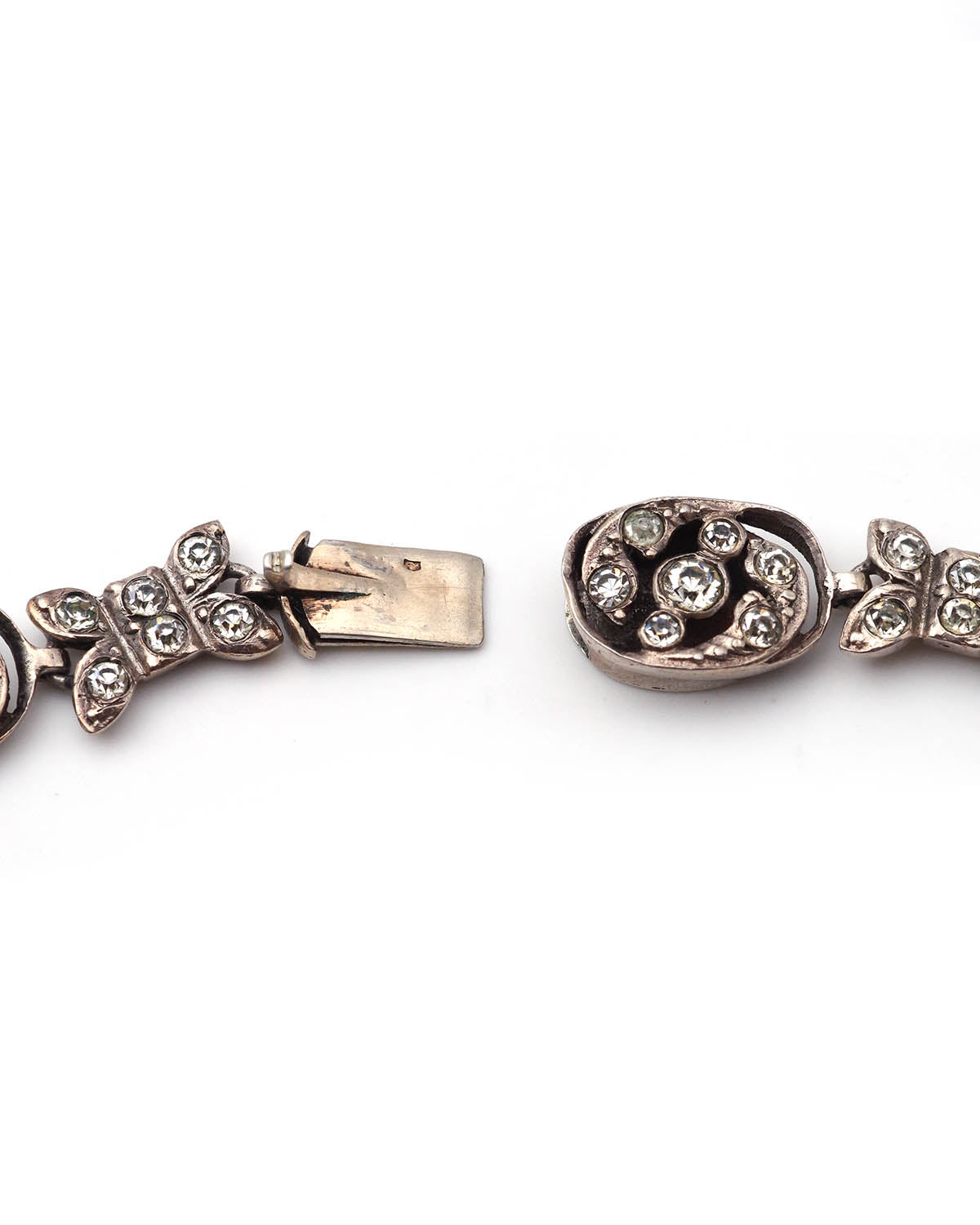 Victorian silver necklace