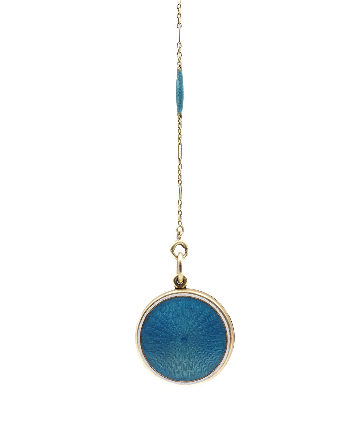 Gold locket pendant