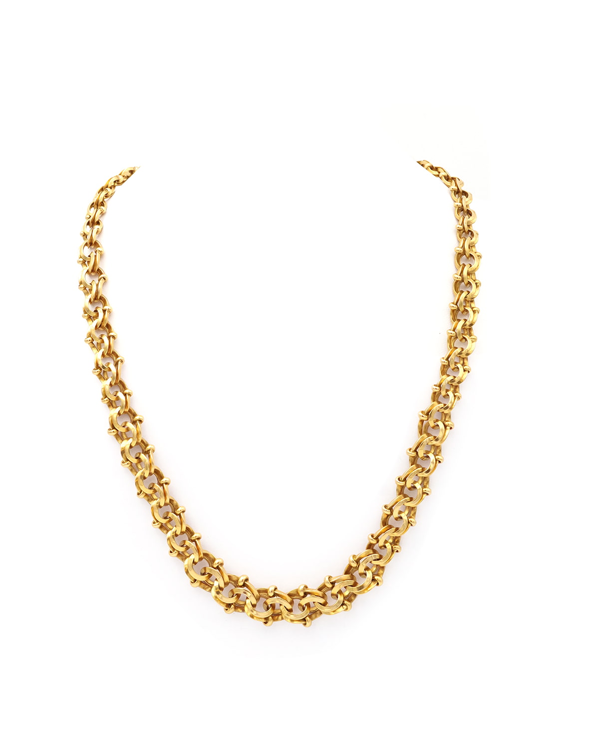 Antique gold necklace
