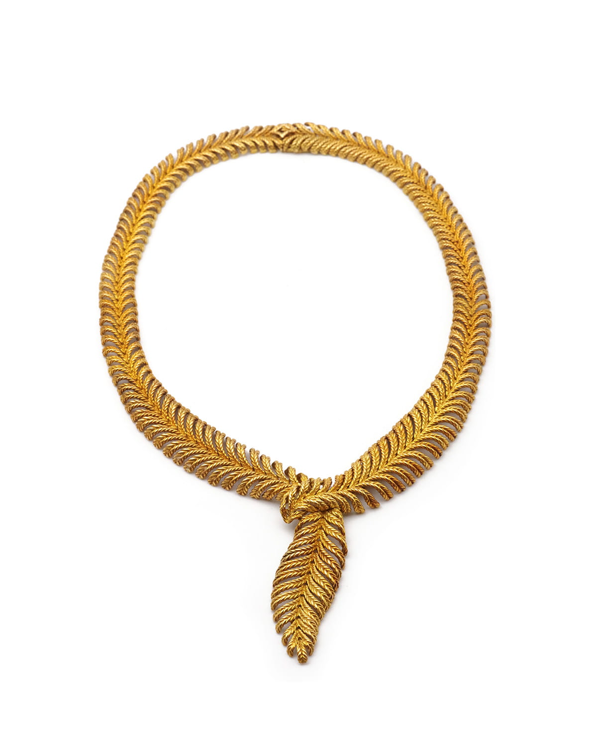 Feather necklace by Boucheron
