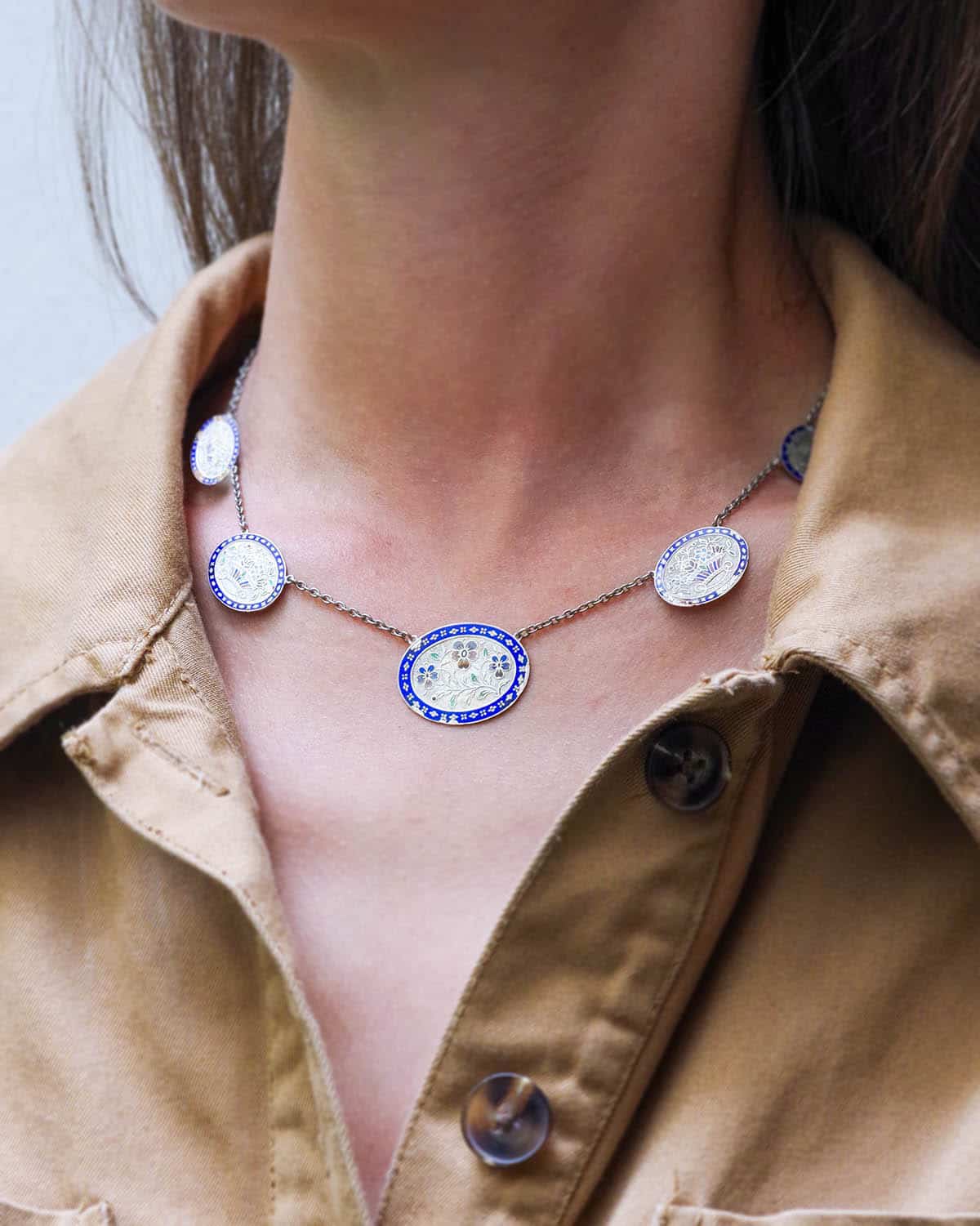 Victorian regional french necklace