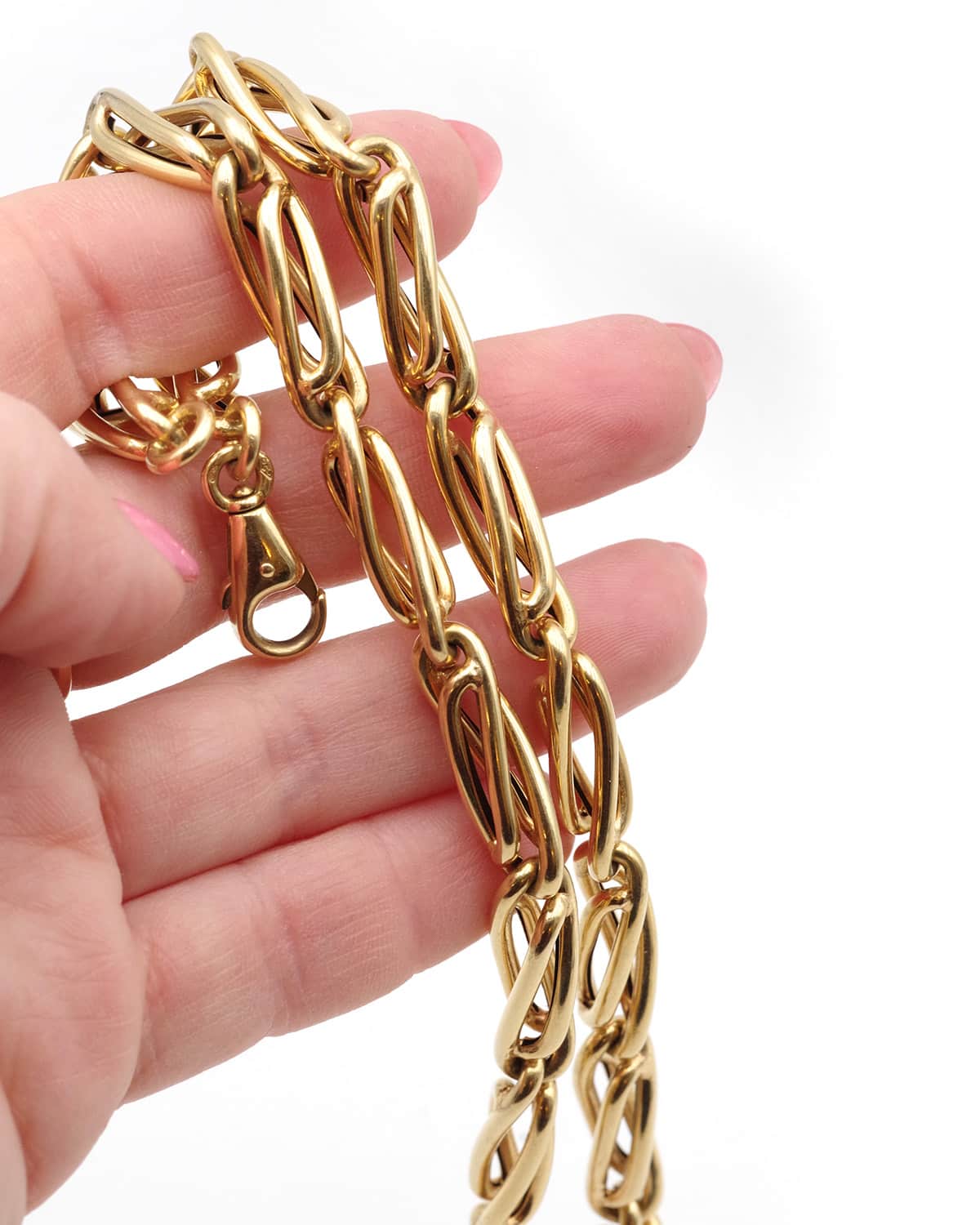 Collier en or signé Gay freres