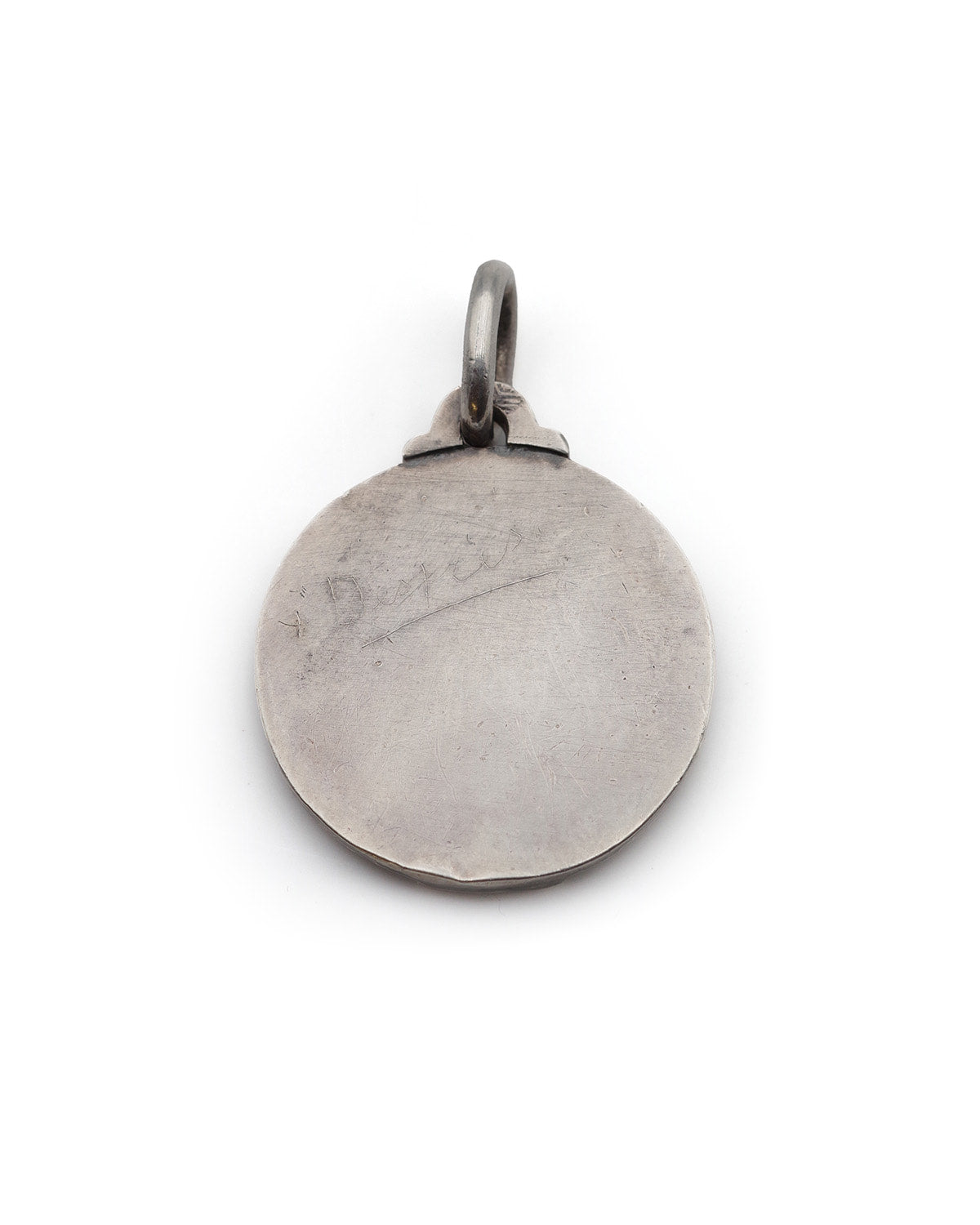 Hammered silver Jean despres pendant