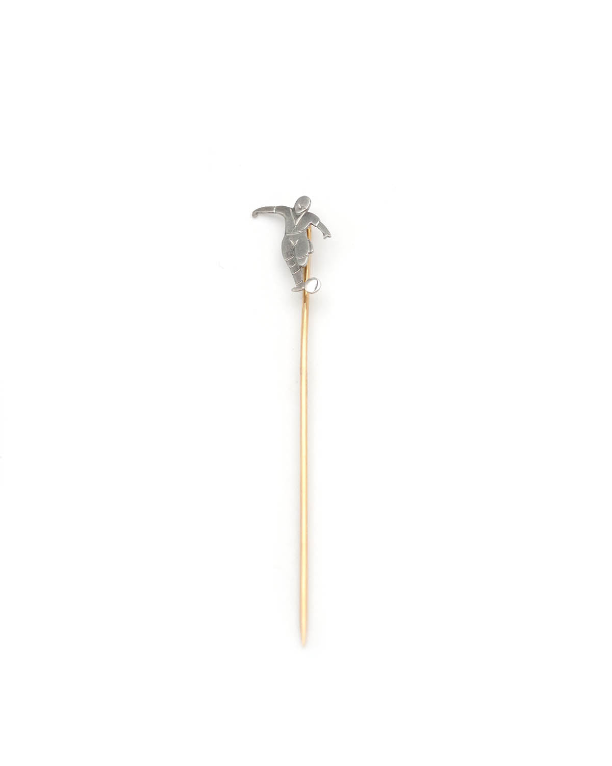 Epingle footballeur Art Deco