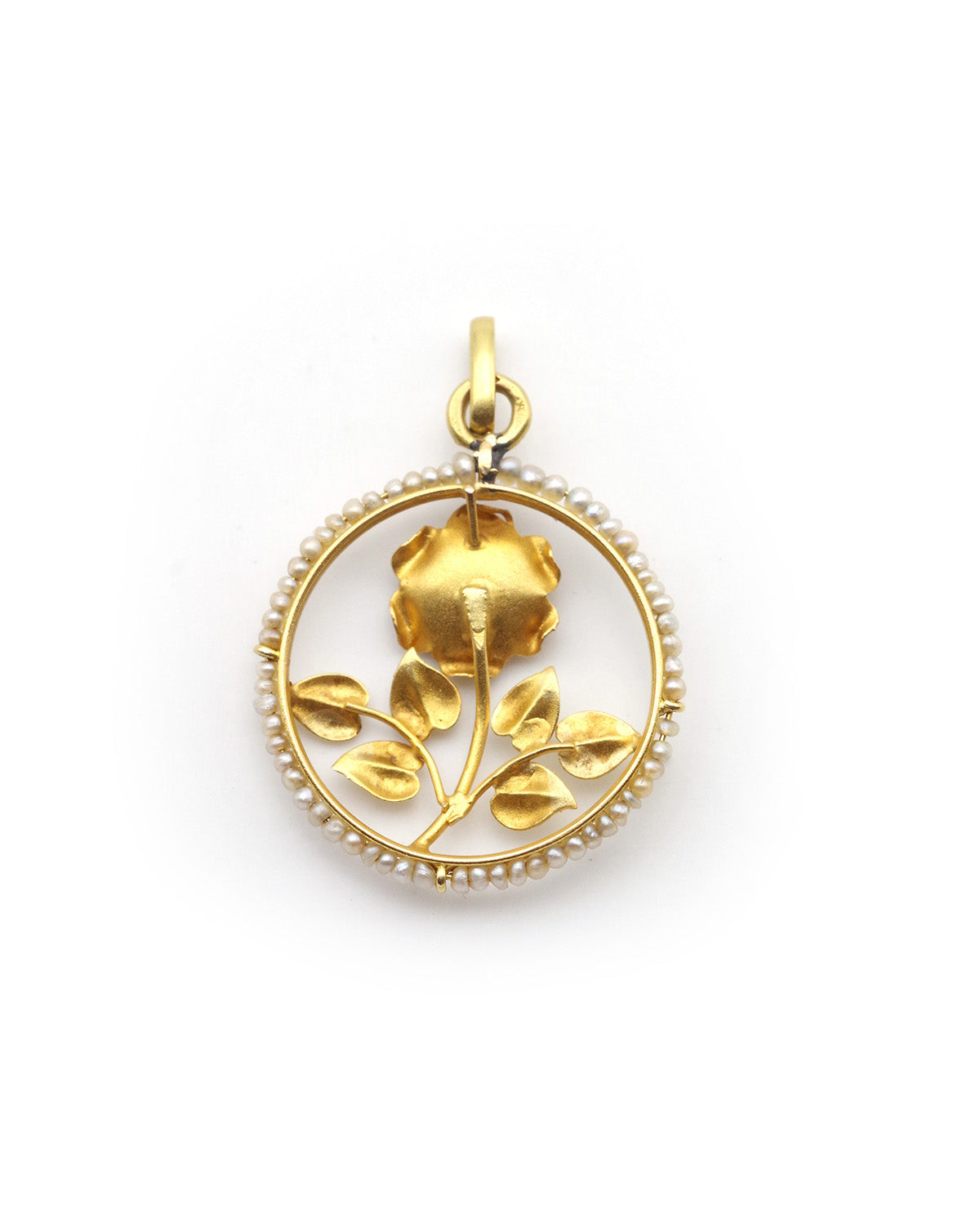 Edwardian flower pendant