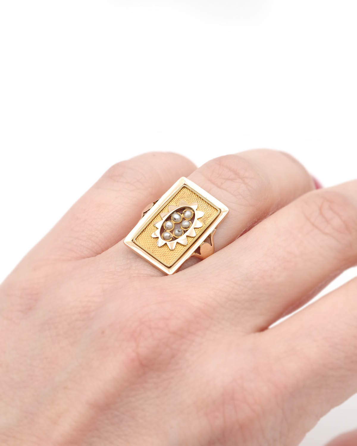 Bague Empire en or