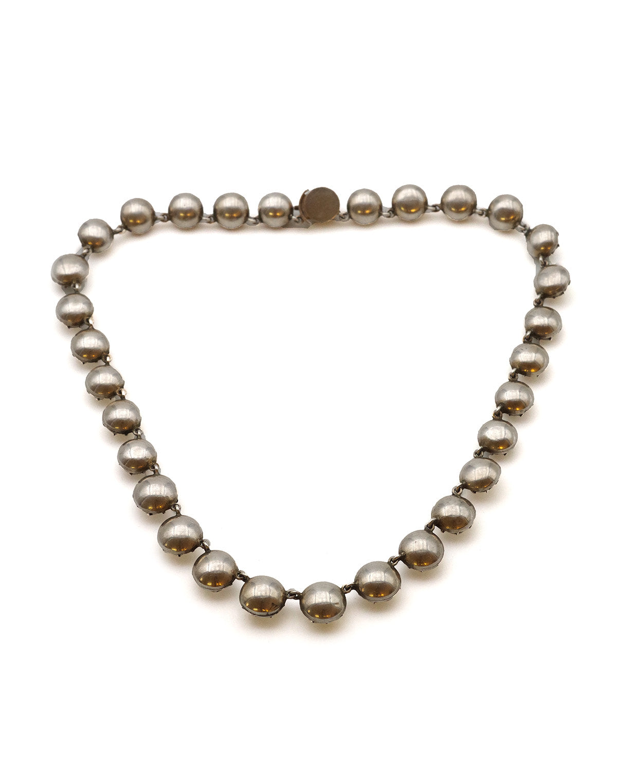 collier riviere ancien en argent