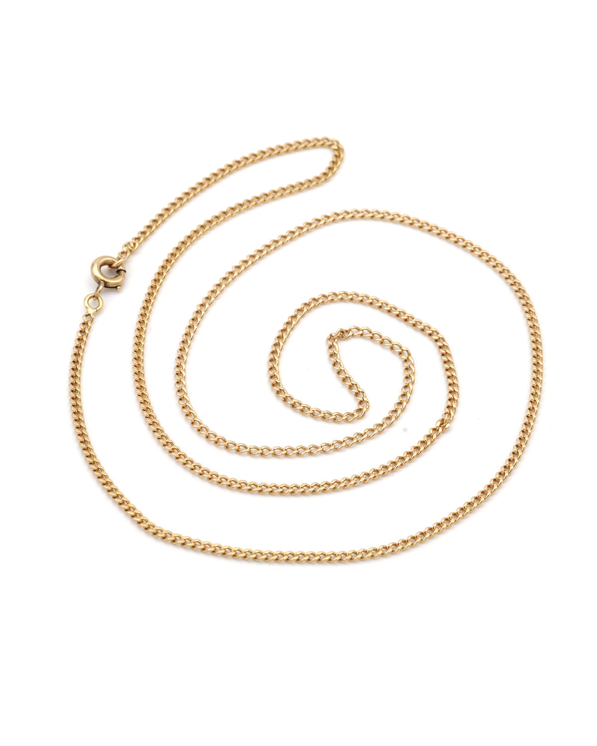Long gold chain