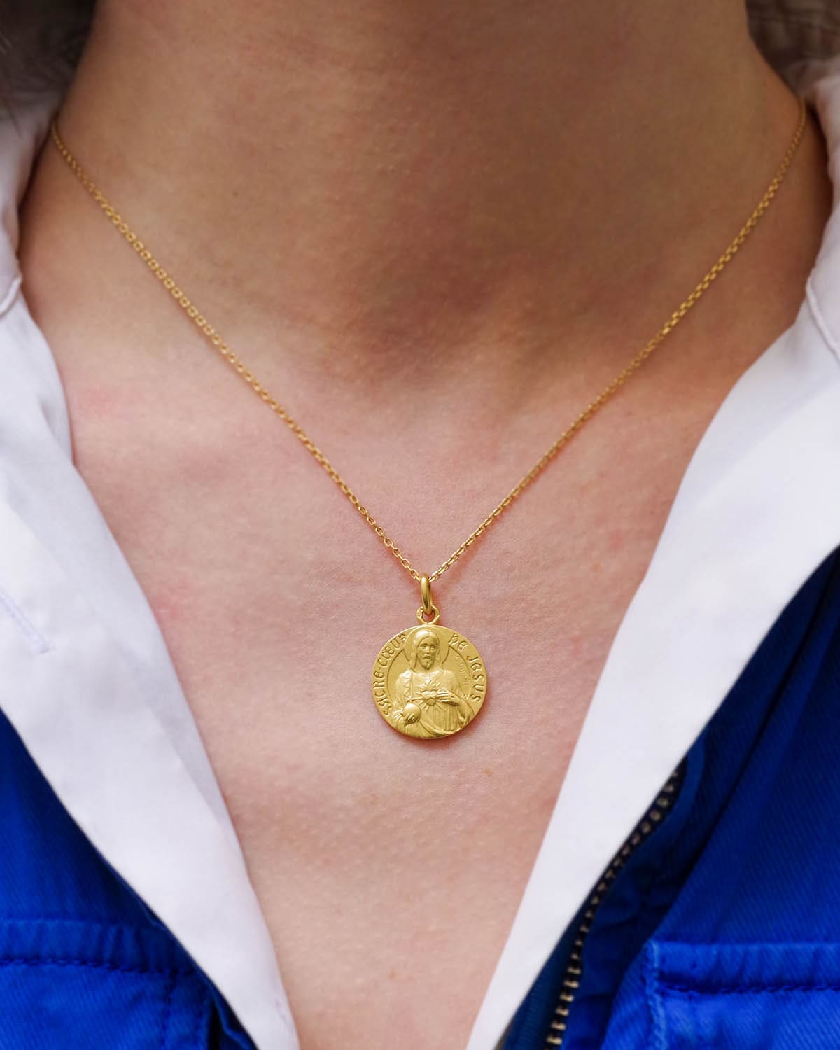 Médaille scapulaire du Mont Carmel