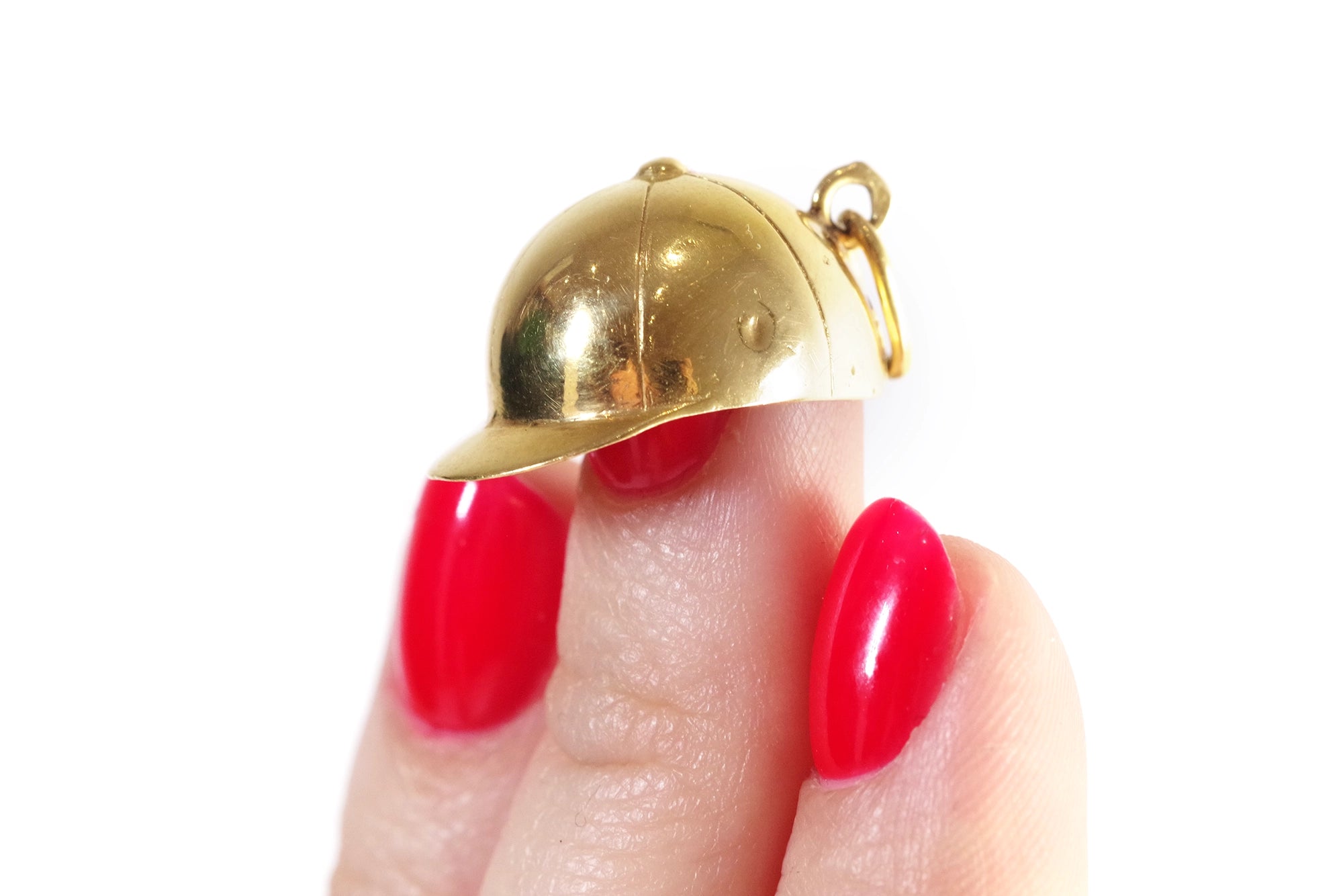 Riding helmet pendant