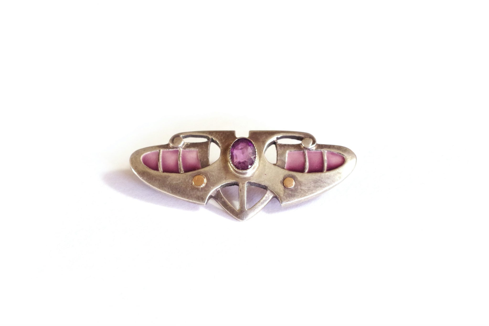 Jolie Broche Art Nouveau – Laiton – Occasion