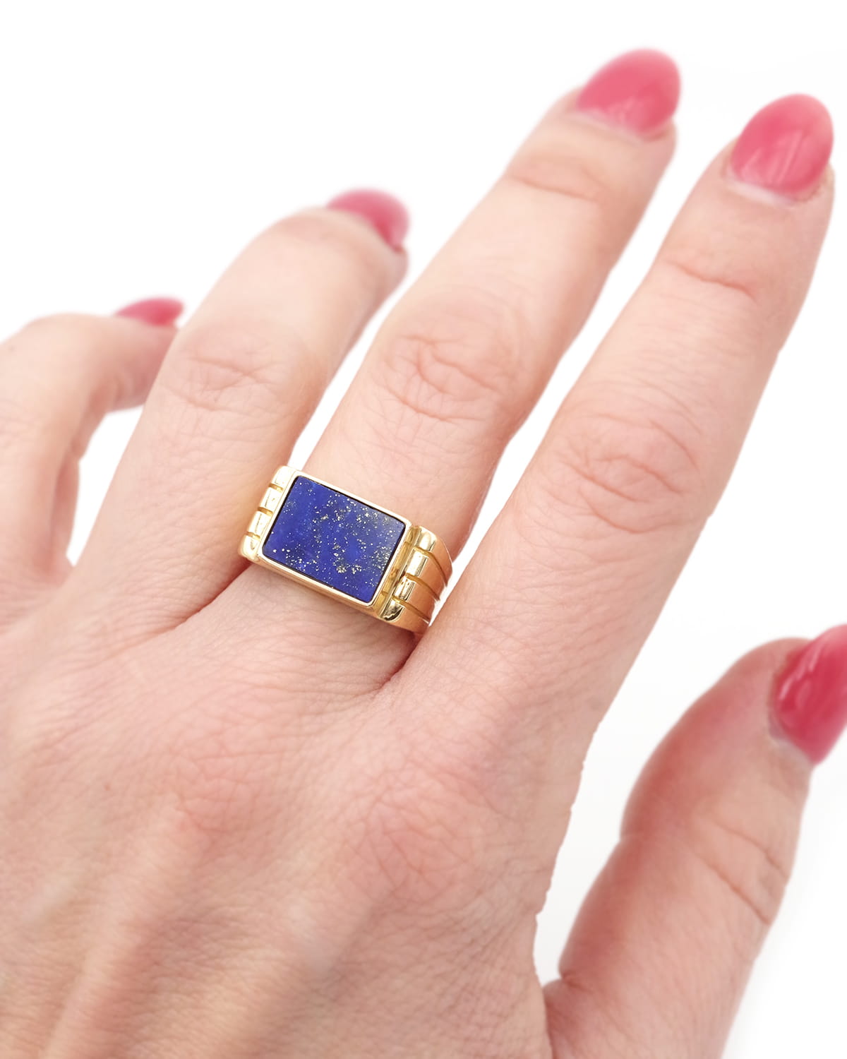 Gold tank ring