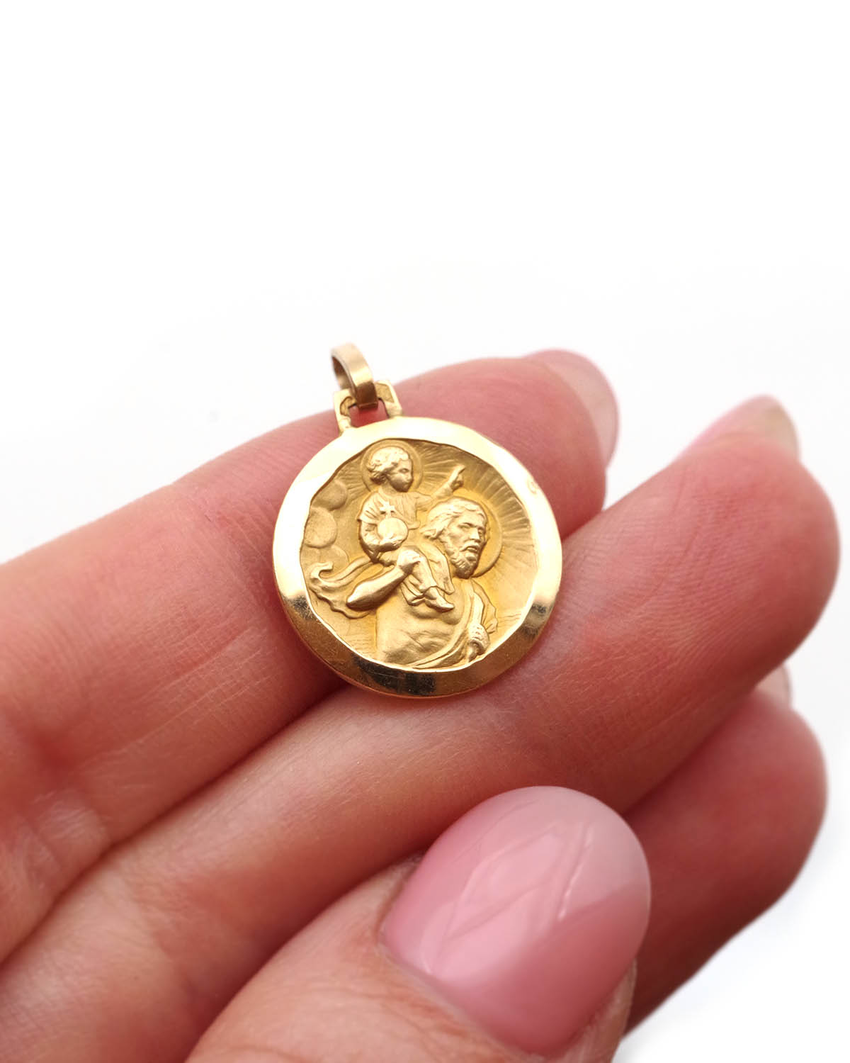Religious St Christopher pendant