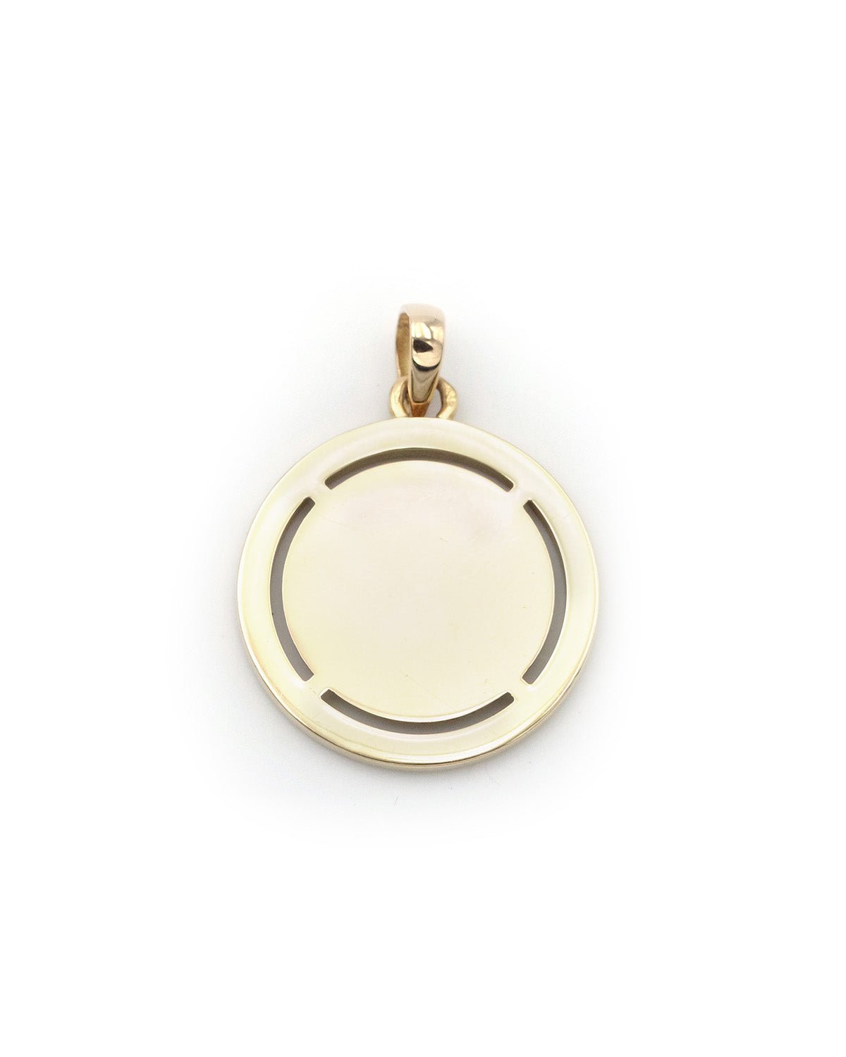 Pendentif plus qu'hier halo rubis