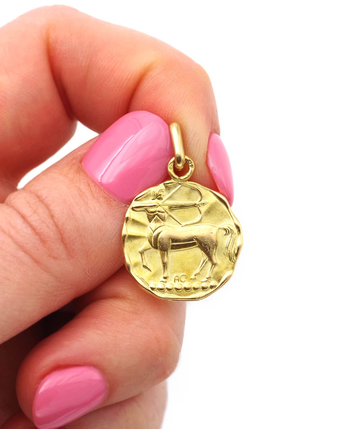 Médaille astrologique sagittaire Augis