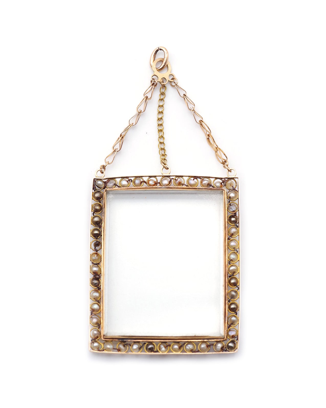 Medaillon premier empire ancien en or