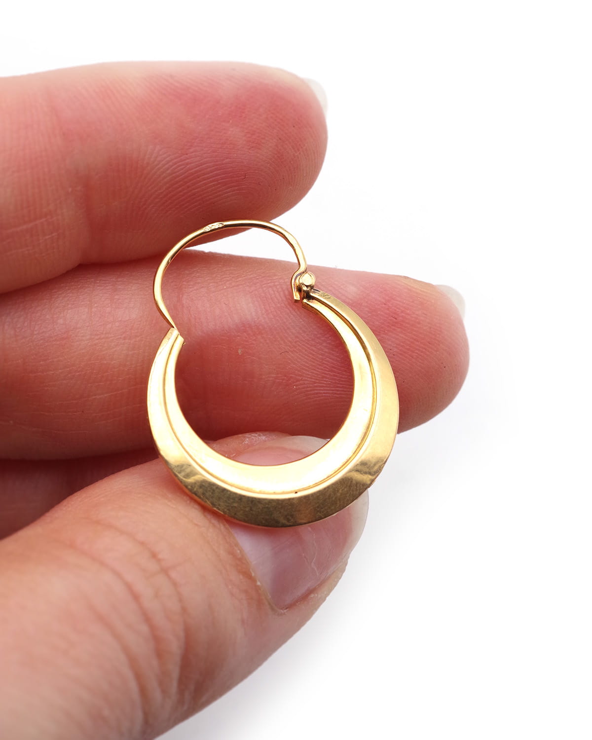 antique single earrings in gold