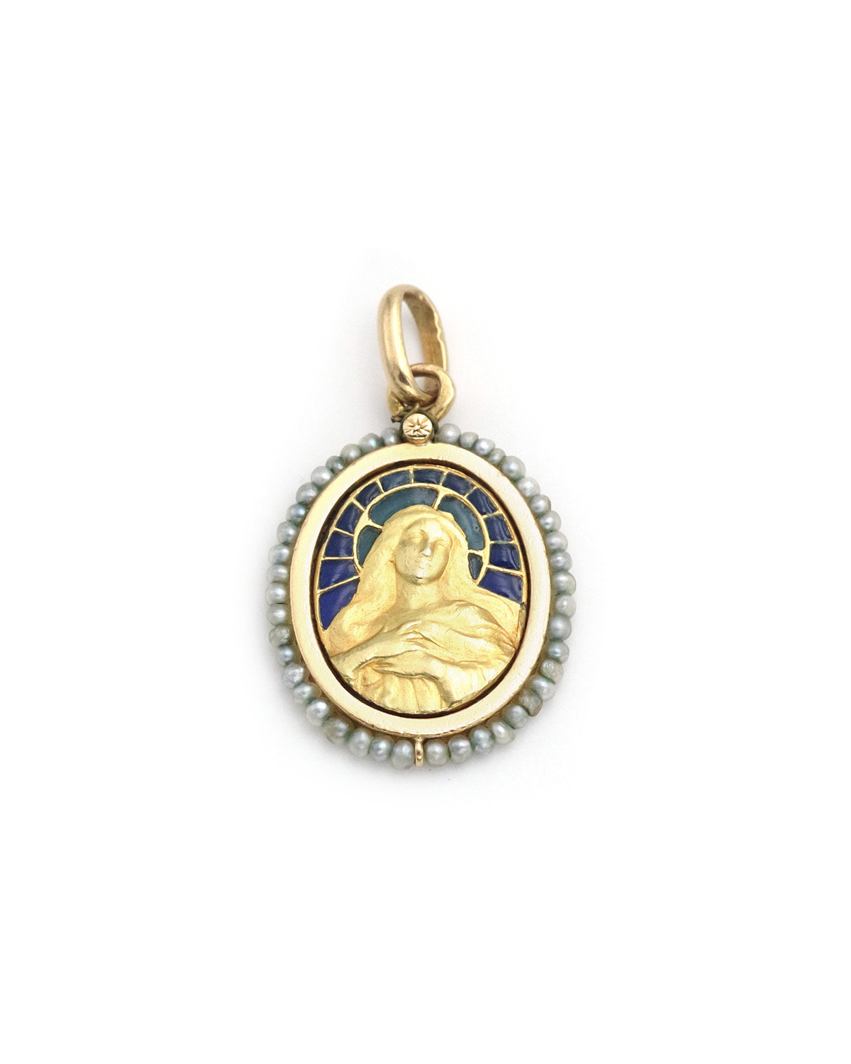 pendentif religieux plique a jour