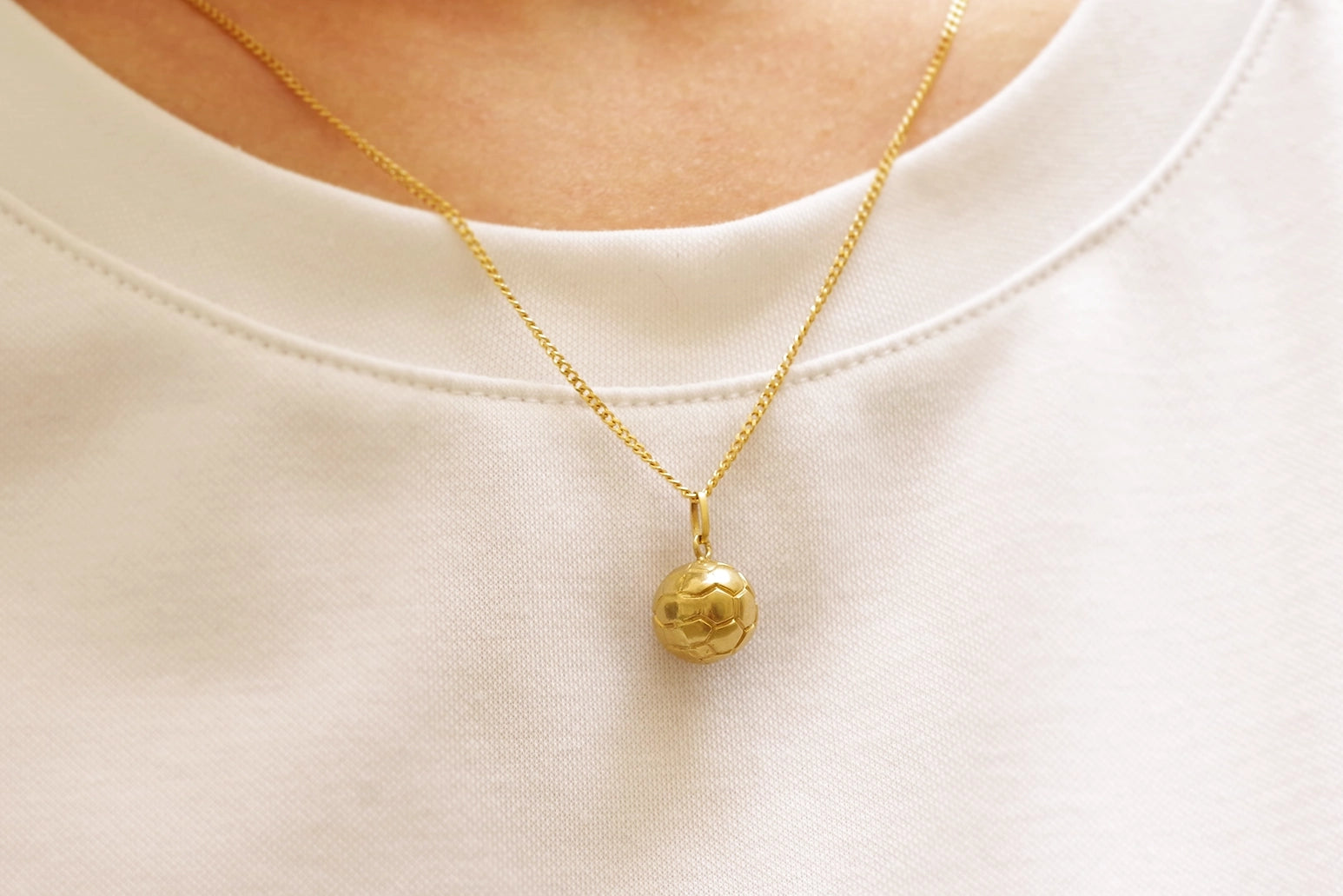 Pendentif ballon de foot