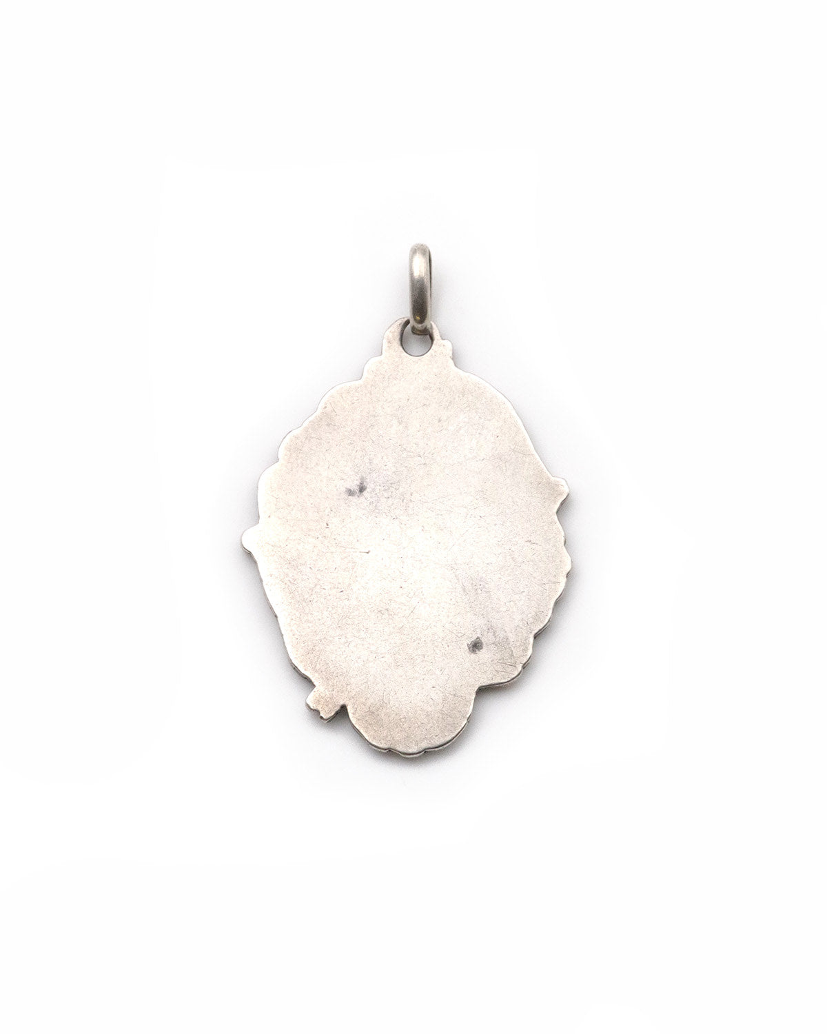 Silver communion pendant medal