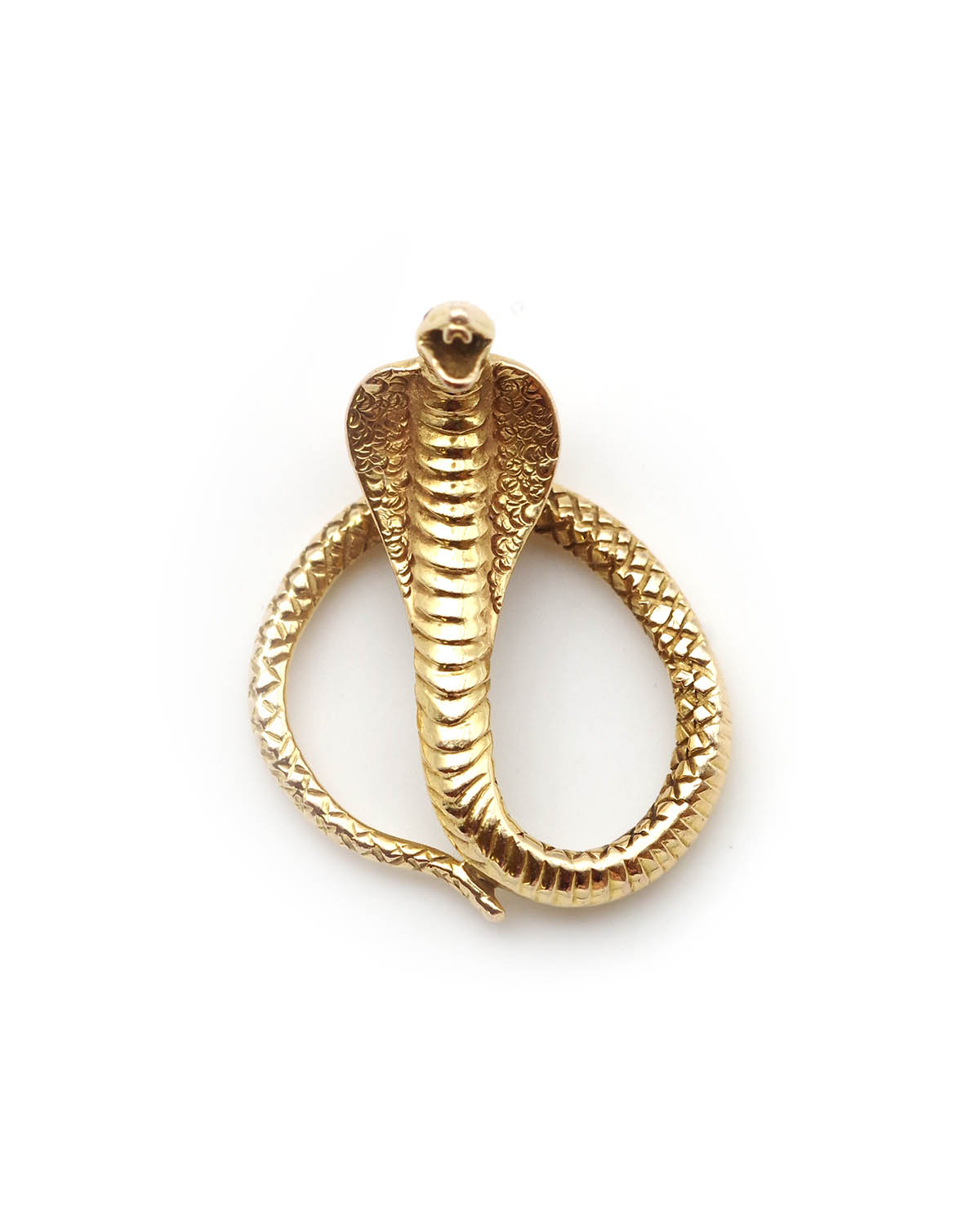 Pendentif serpent cobra