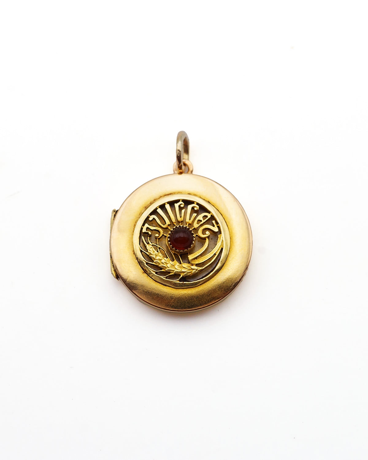 July gold pendant