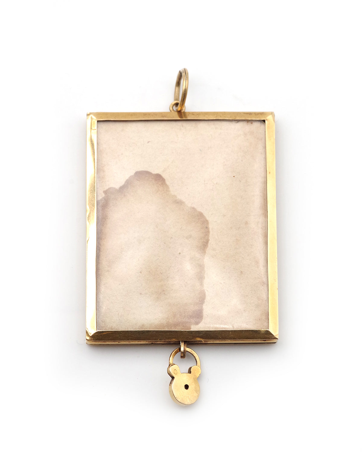 Georgian gentleman portrait pendant